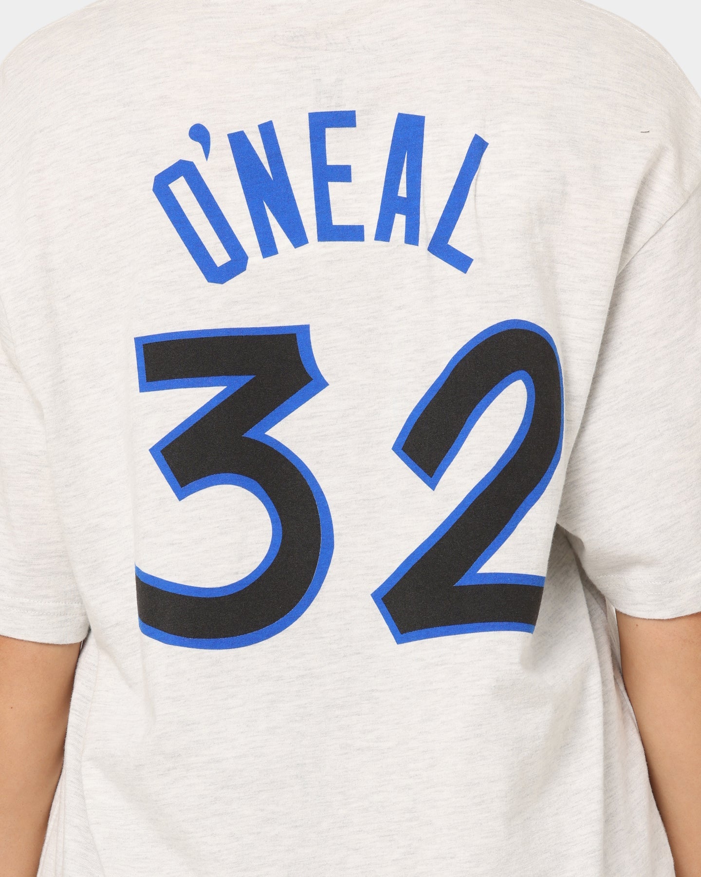 Mitchell & Ness Orlando Magic Shaquille O'Neal #32 N&N T-Shirt White Marle Style001