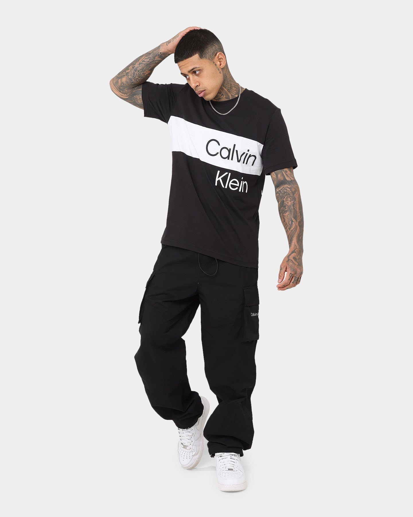 Calvin Klein Institutional Blocking T-Shirt Ck Black