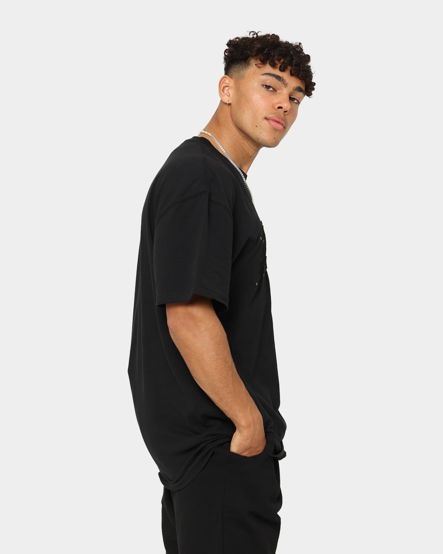 Ellesse Columbia T-Shirt Black/Gold
