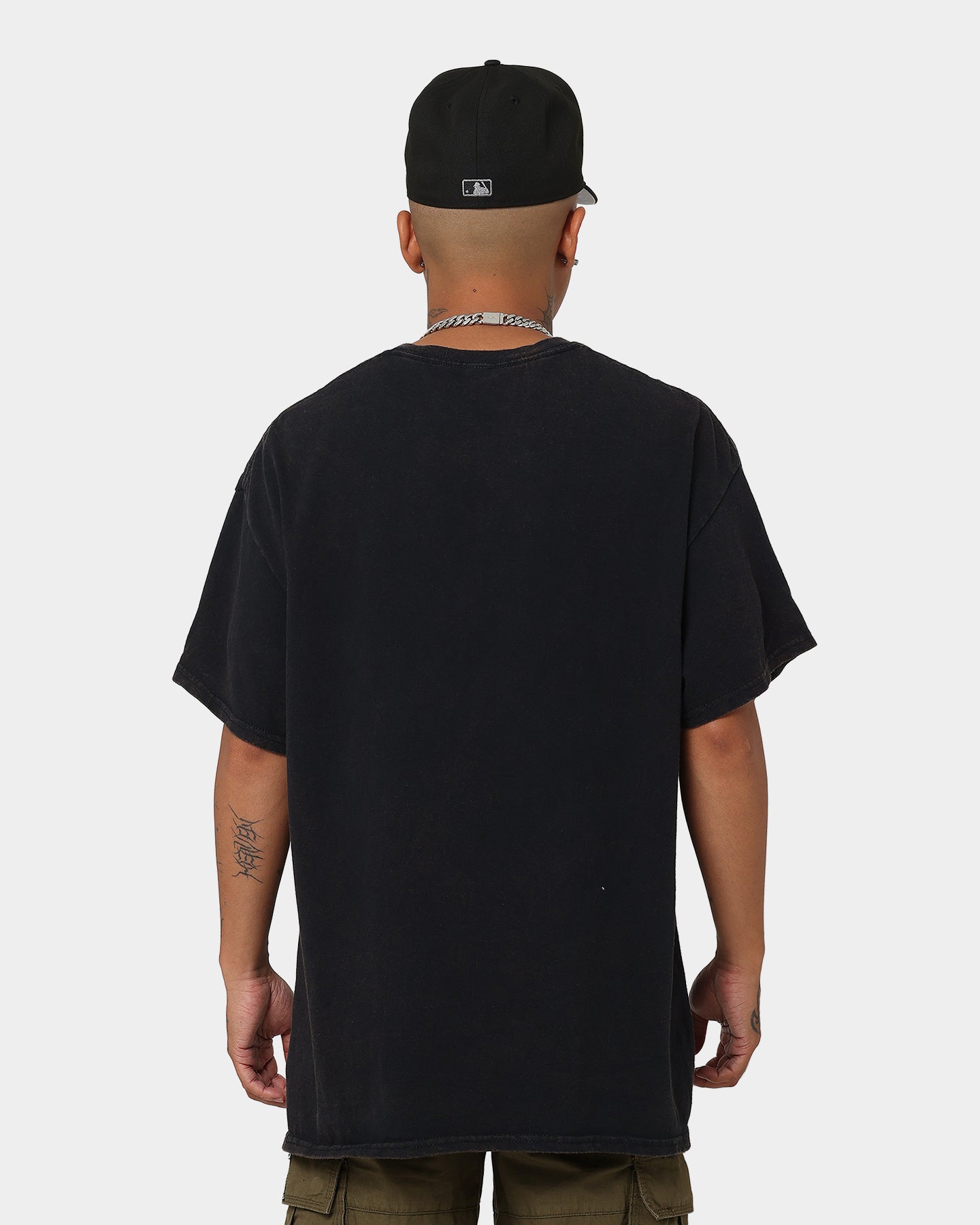 Goat Crew X Muhammad Ali Slogan T-Shirt Black Wash