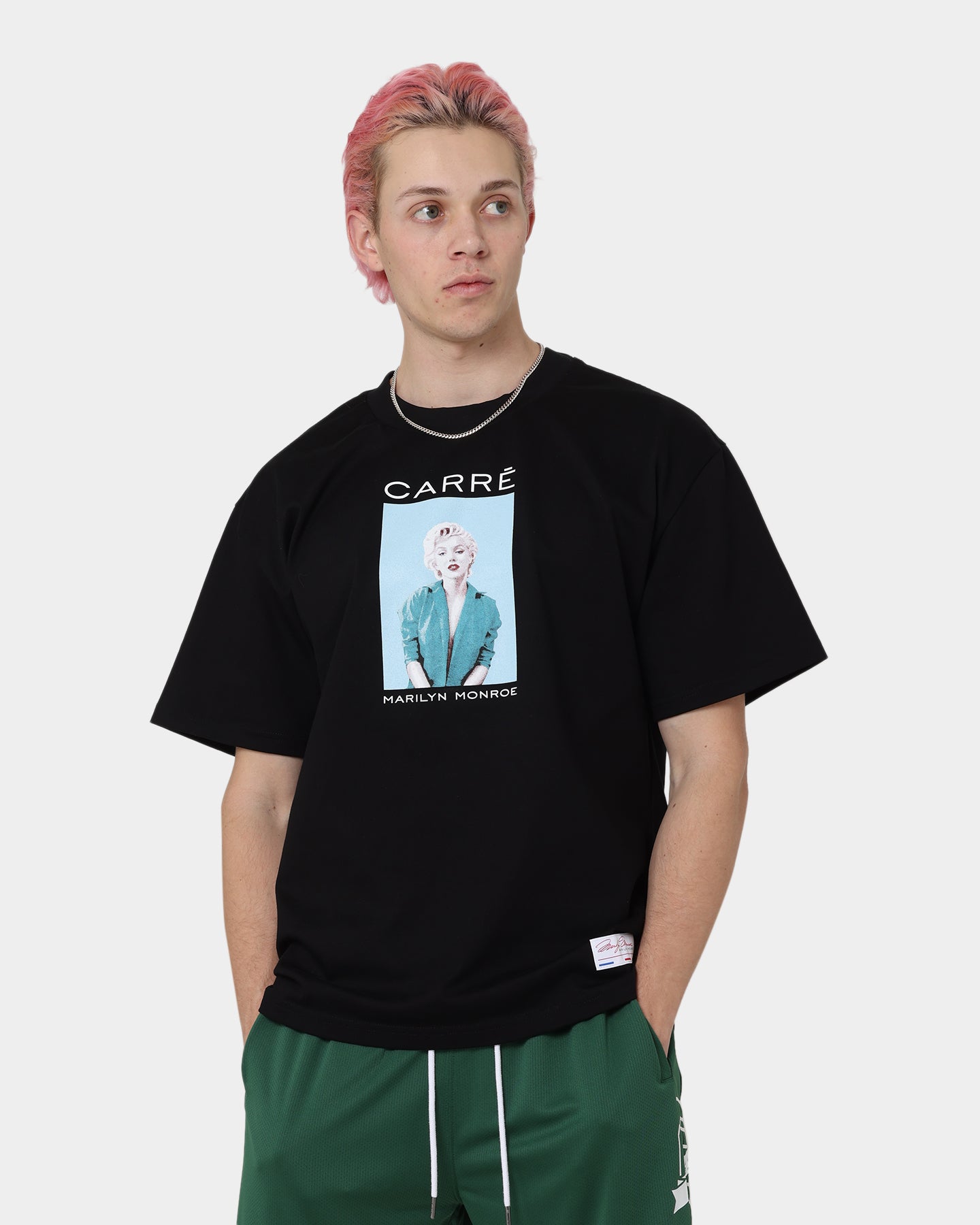 Carr√© X Marilyn Monroe Renaissance T-Shirt Black