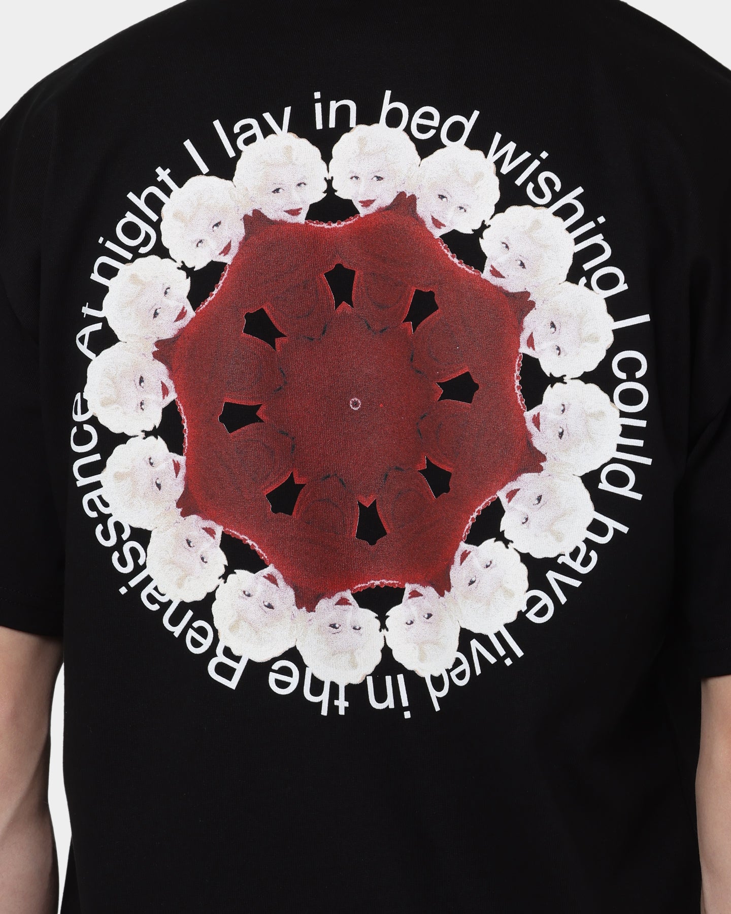 Carr√© X Marilyn Monroe Renaissance T-Shirt Black