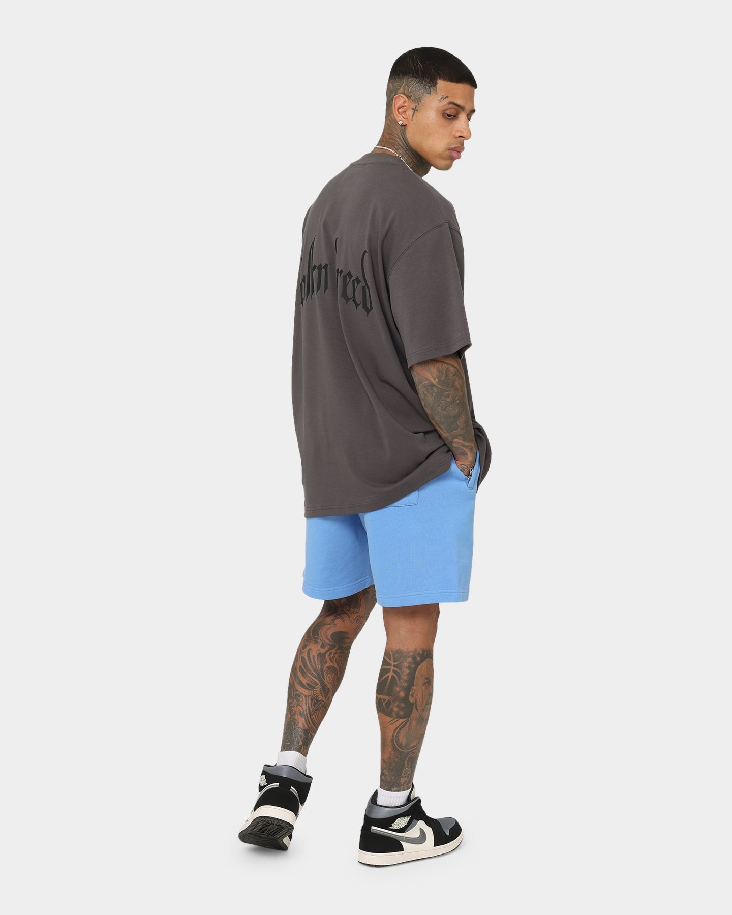 Fallen Breed Logo T-Shirt Charcoal