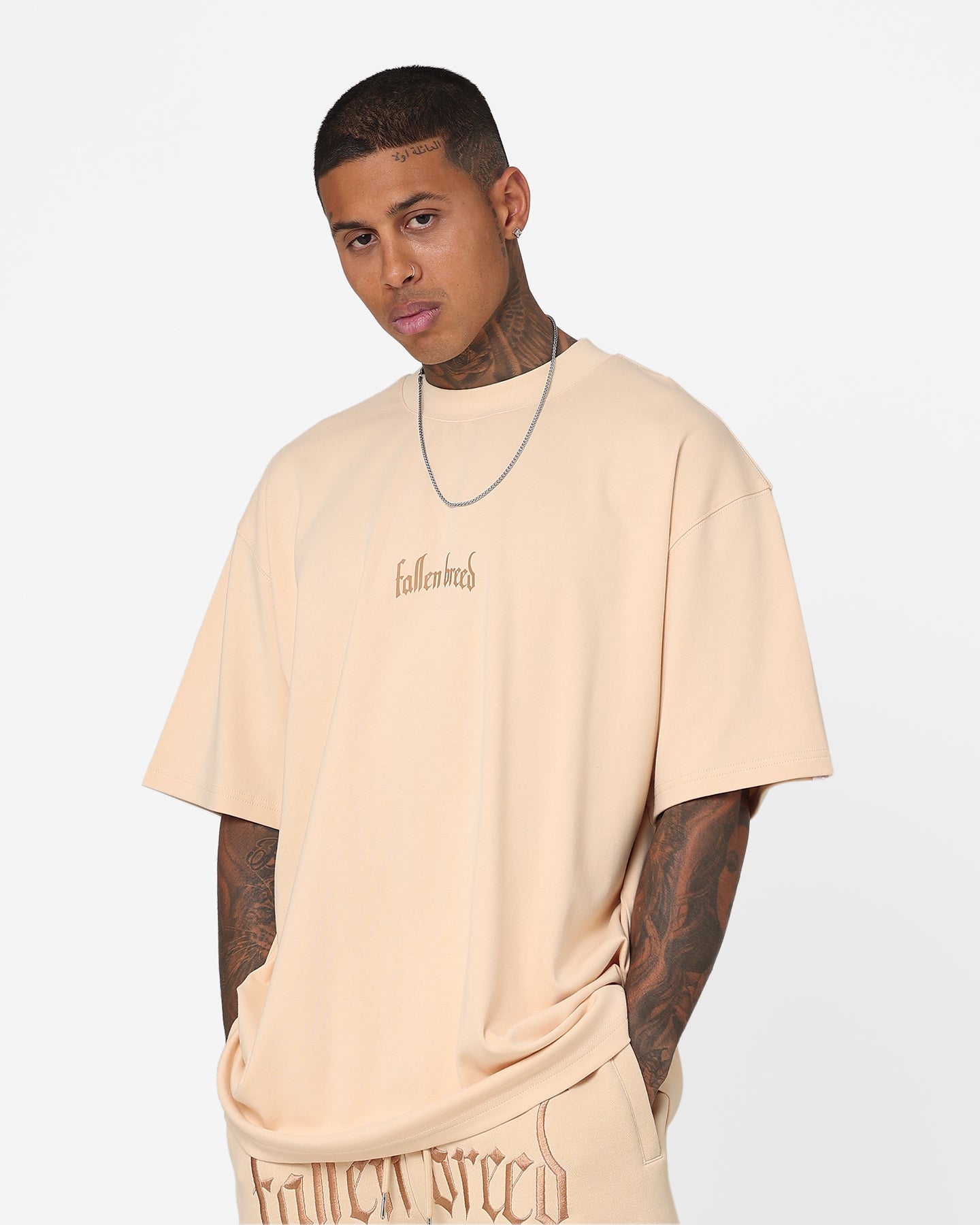 Fallen Breed Logo T-Shirt Nude