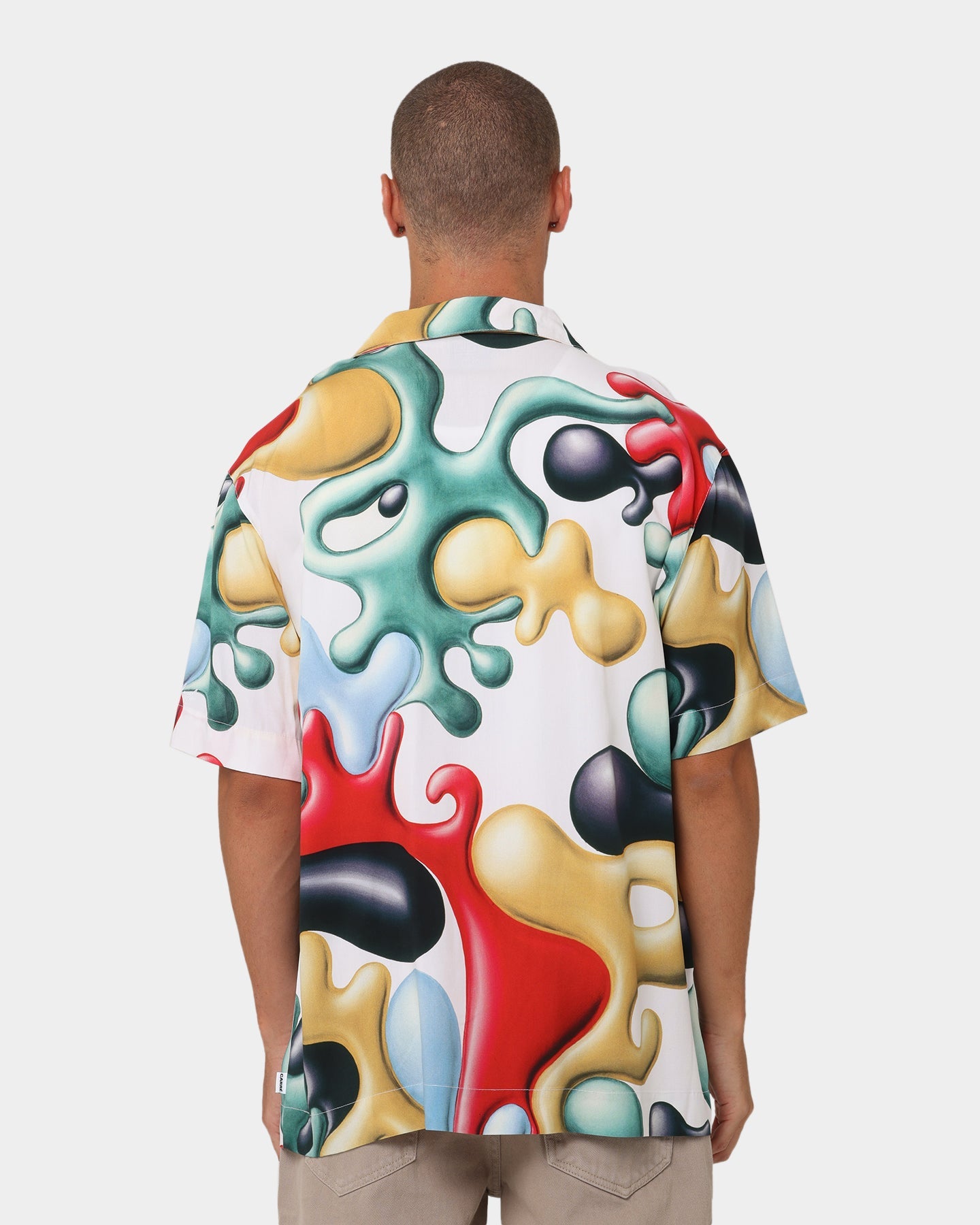Carr√© X Kenny Scharf Blobareblob Button Up Shirt Off White