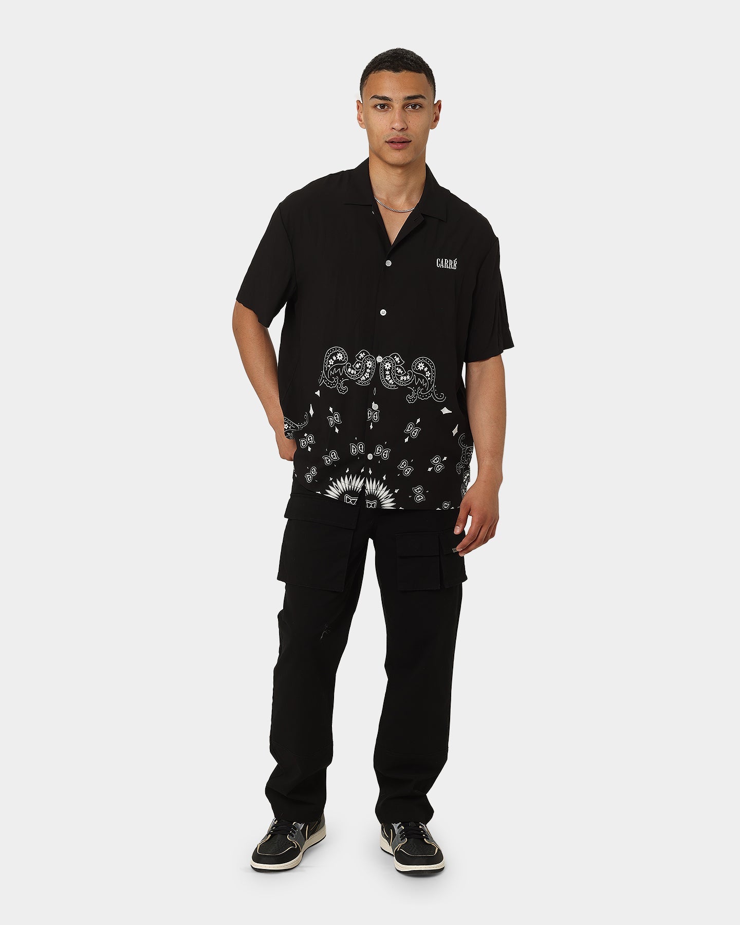 Carr√© Raphael Button Up Shirt Black