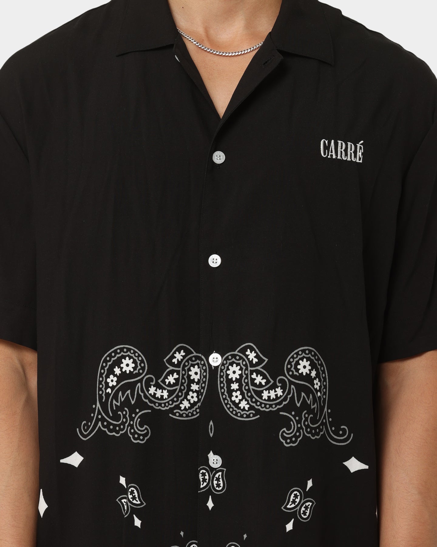 Carr√© Raphael Button Up Shirt Black