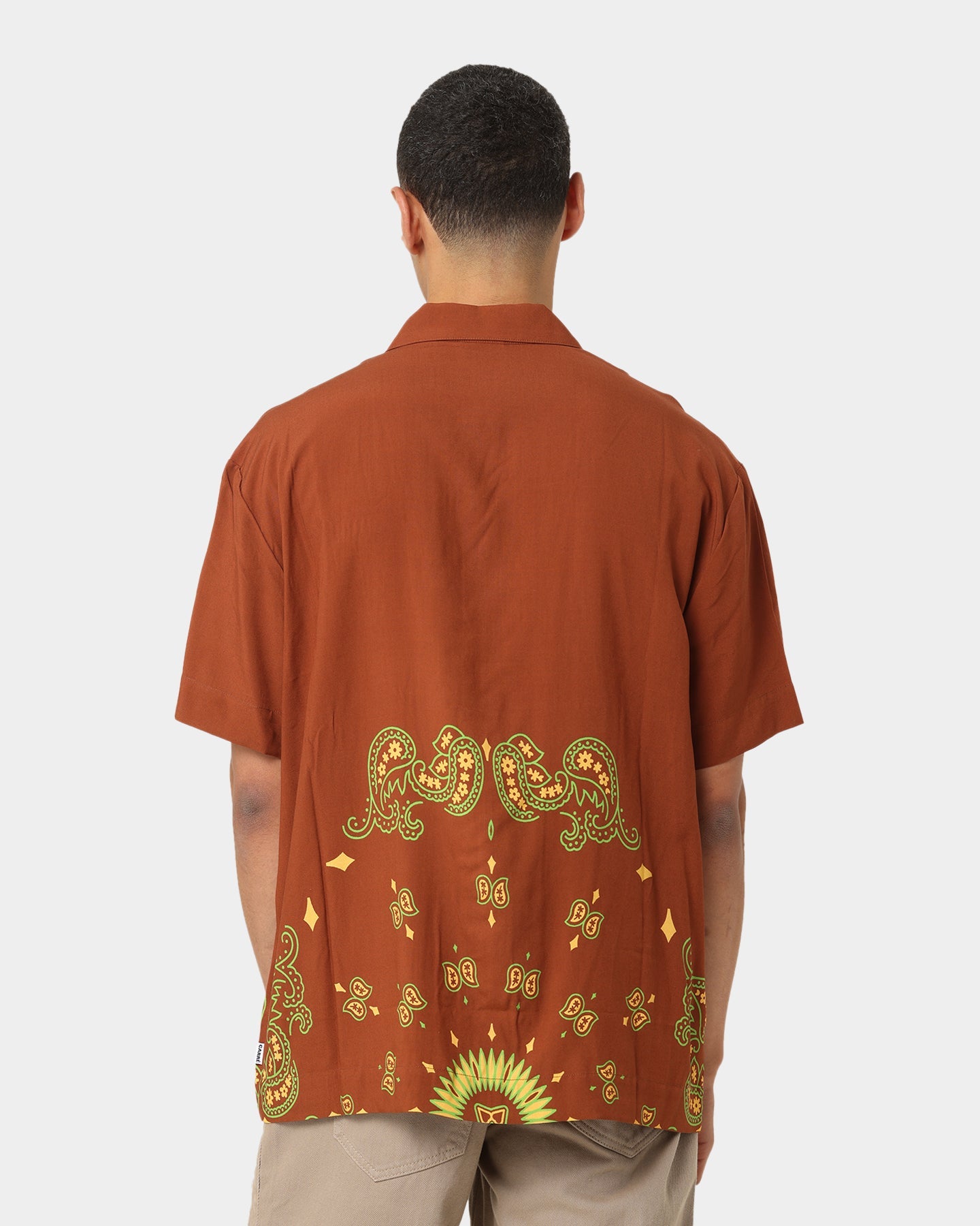 Carre Raphael Button Up Shirt Brown