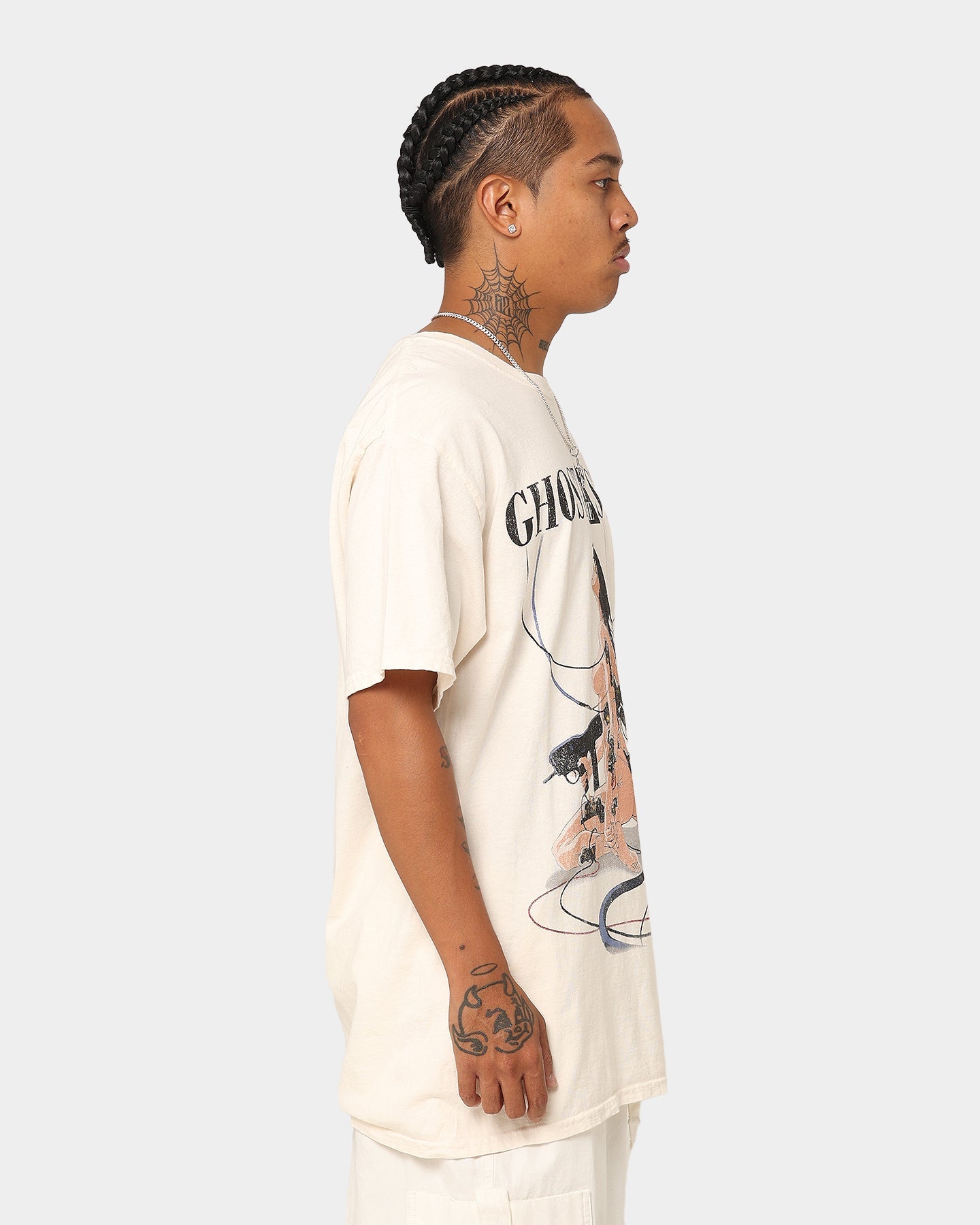 Goat Crew X Ghost In The Shell Major T-Shirt White