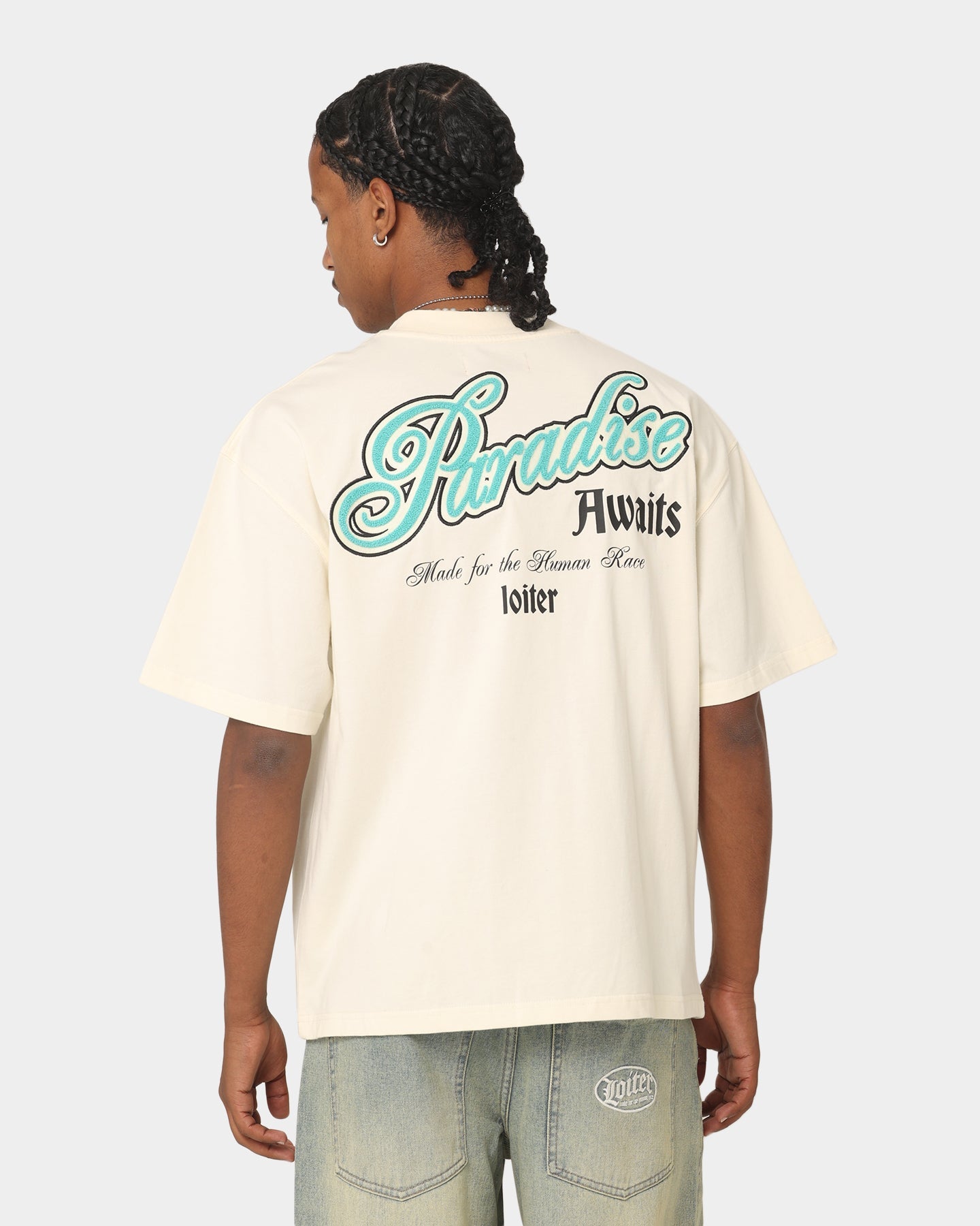 Loiter Paradise T-Shirt Off White
