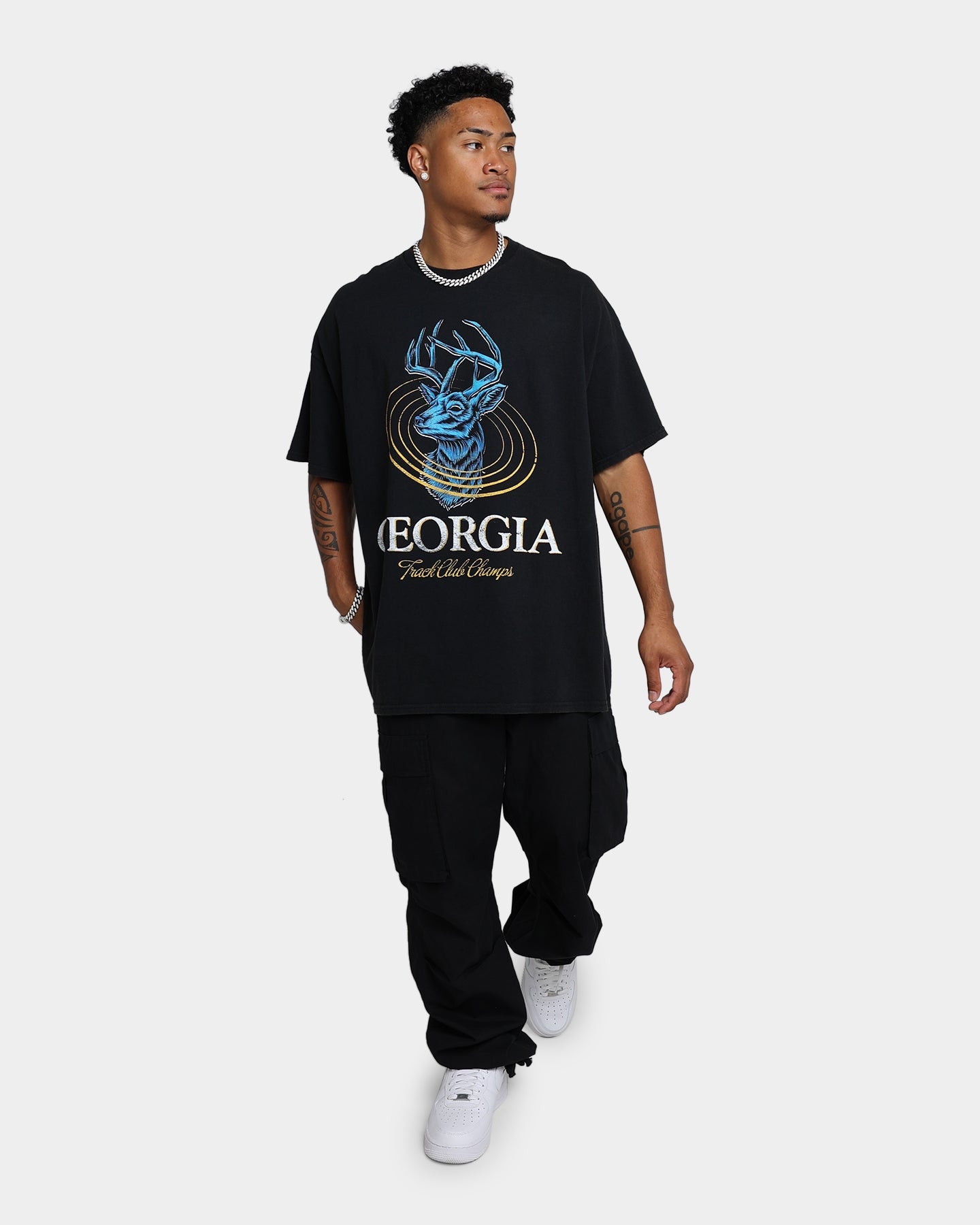 American Thrift Georgia Vintage T-Shirt Black Wash