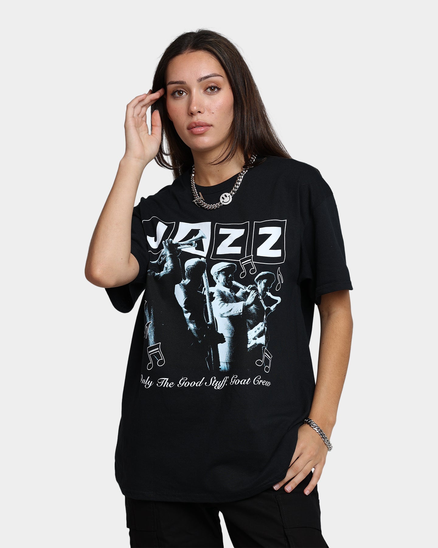 Goat Crew Only The Good Stuff T-Shirt Black Style001