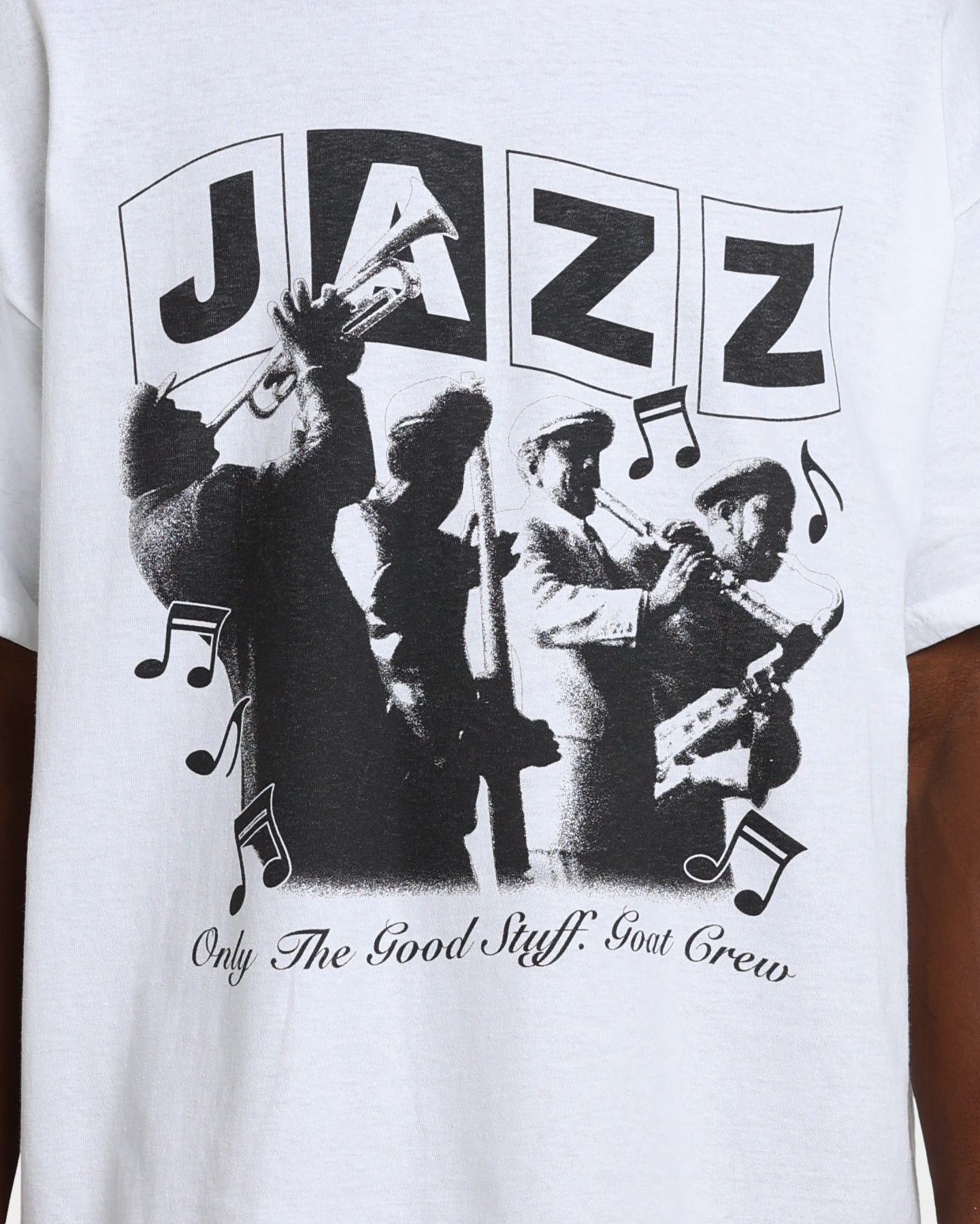 Goat Crew Only The Good Stuff T-Shirt White