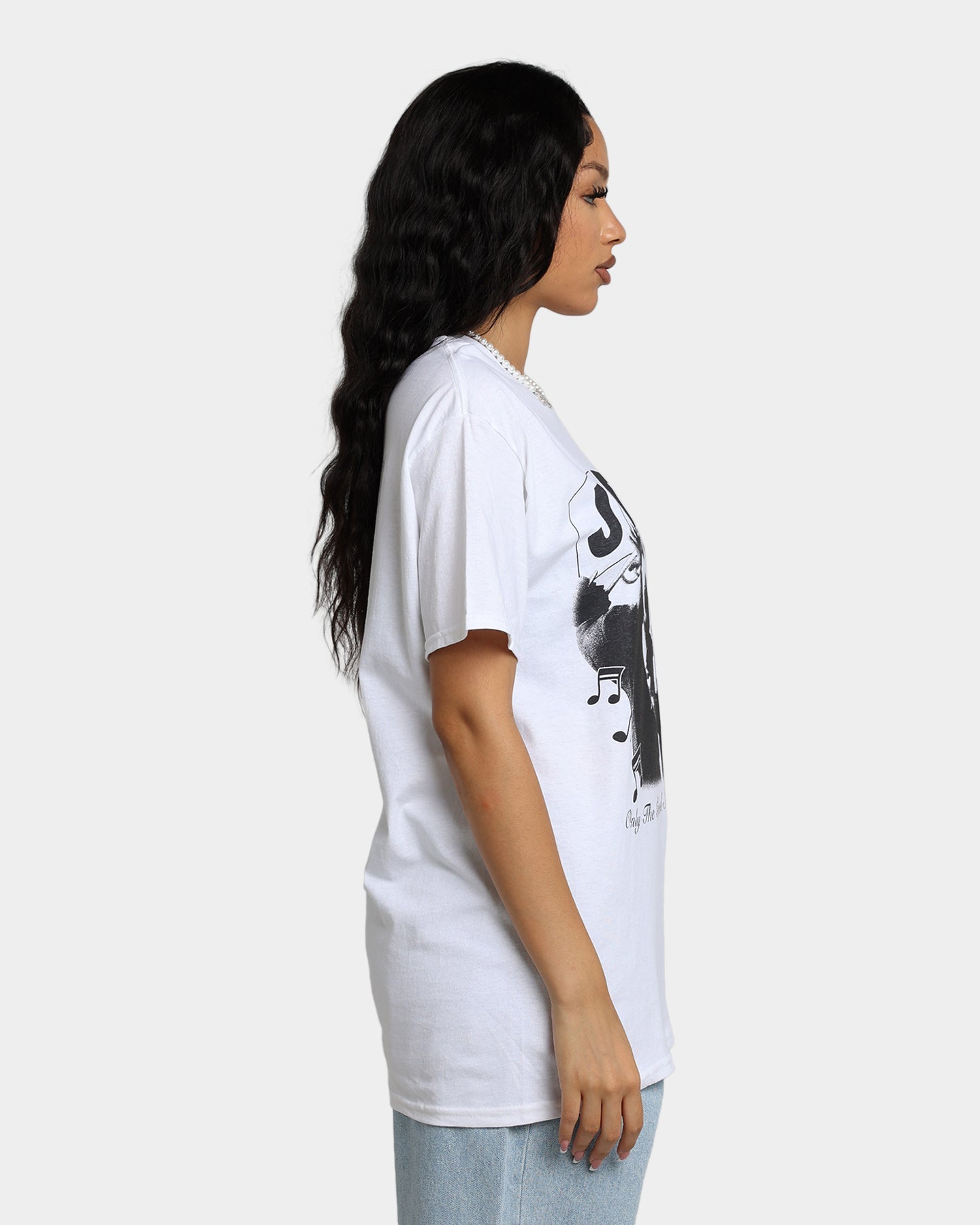 Goat Crew Only The Good Stuff T-Shirt White Style001