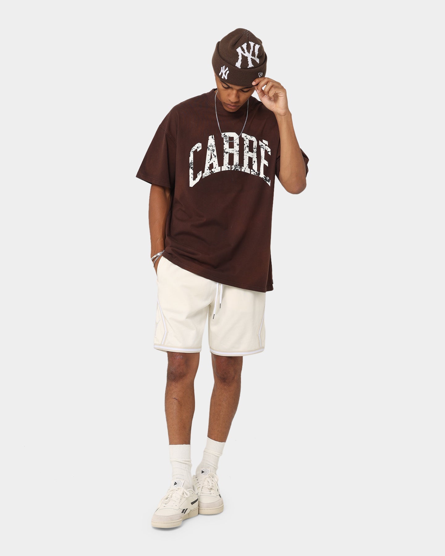Carr√© Arch Oversized T-Shirt Washed Brown