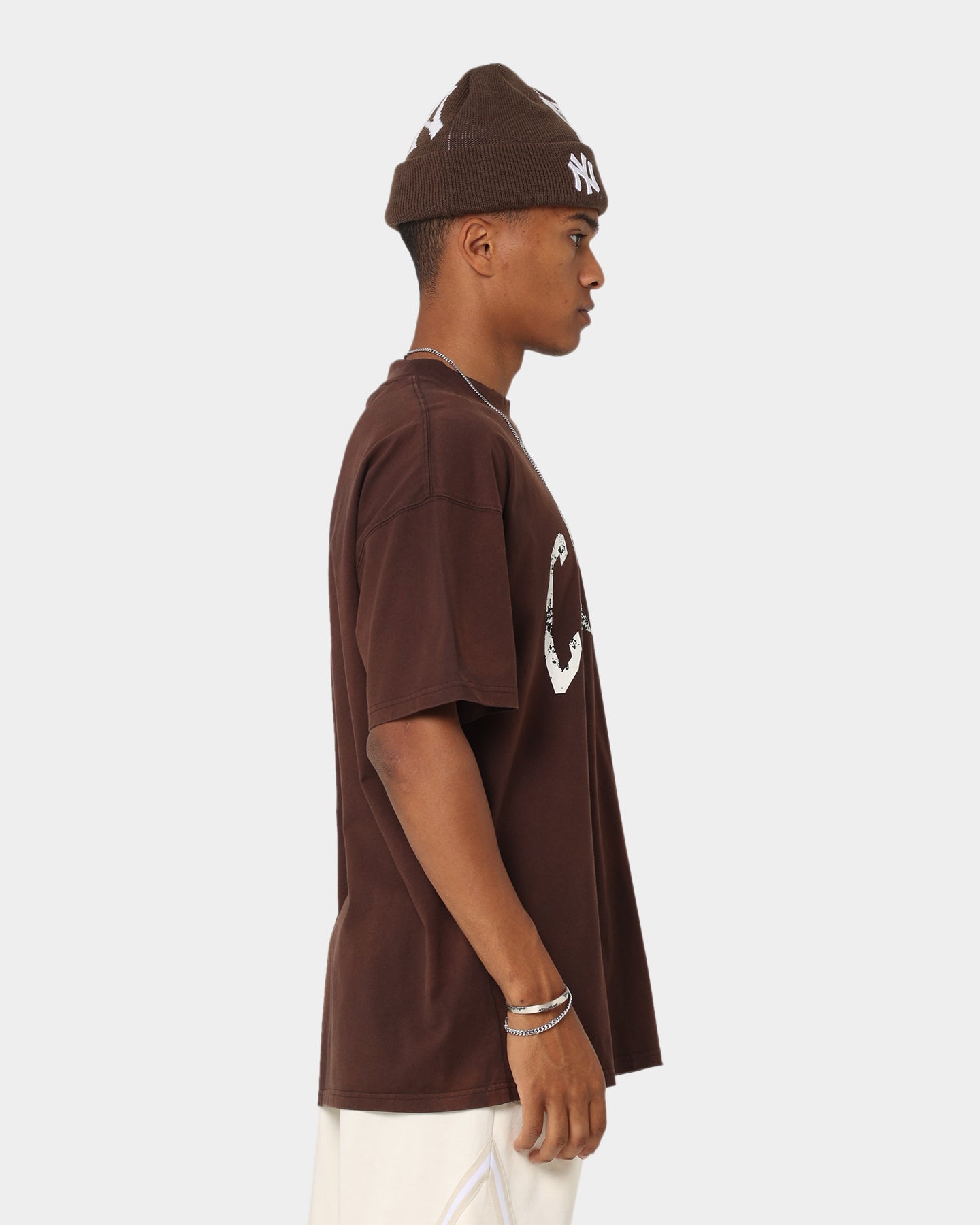 Carr√© Arch Oversized T-Shirt Washed Brown