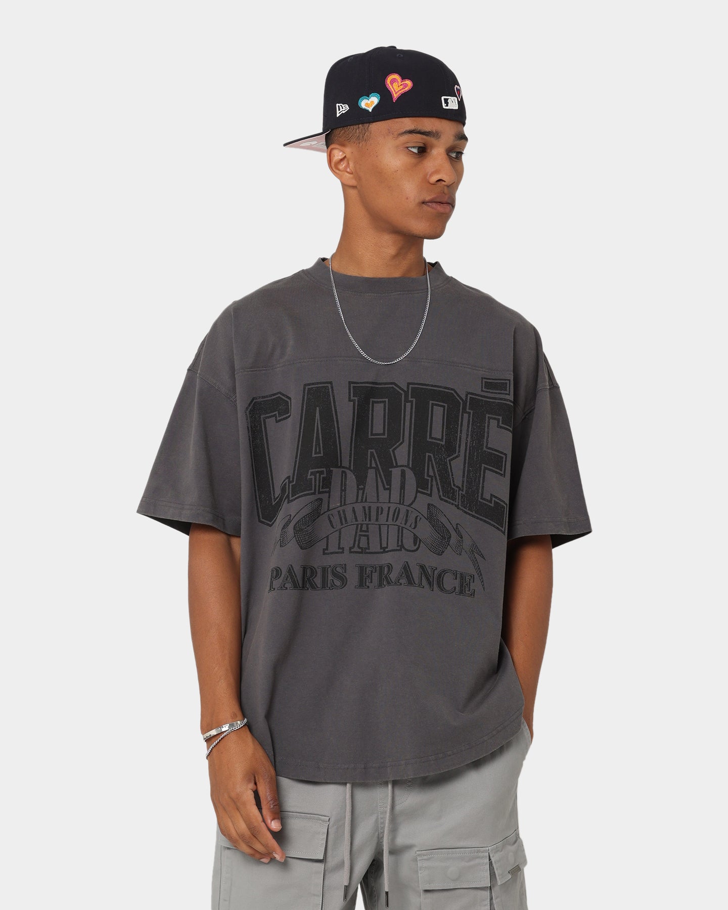 Carr√© Champs G.I Oversized T-Shirt Black