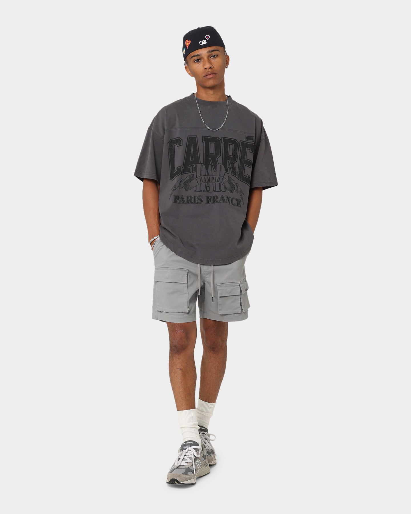 Carr√© Champs G.I Oversized T-Shirt Black