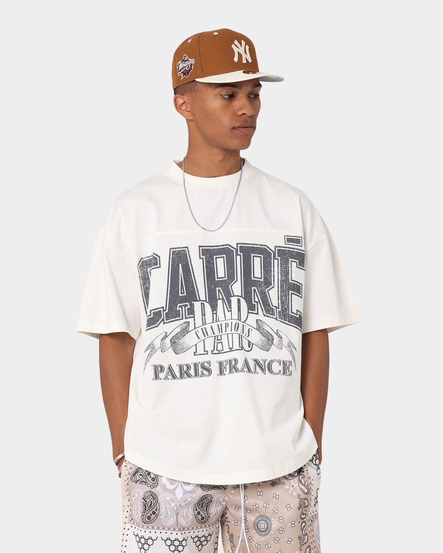 Carr√© Champs G.I Oversized T-Shirt Off White