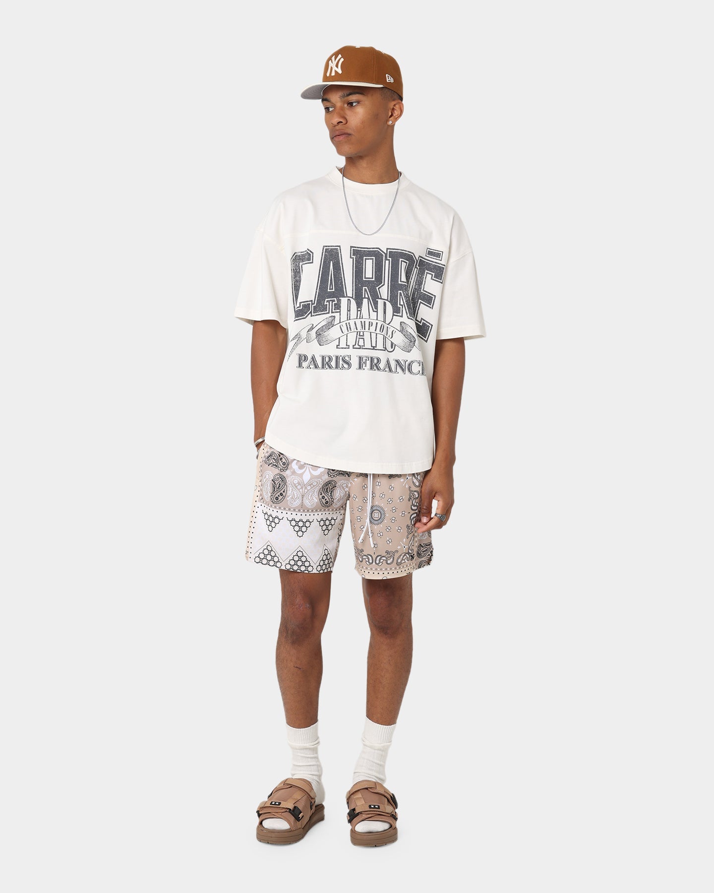 Carr√© Champs G.I Oversized T-Shirt Off White