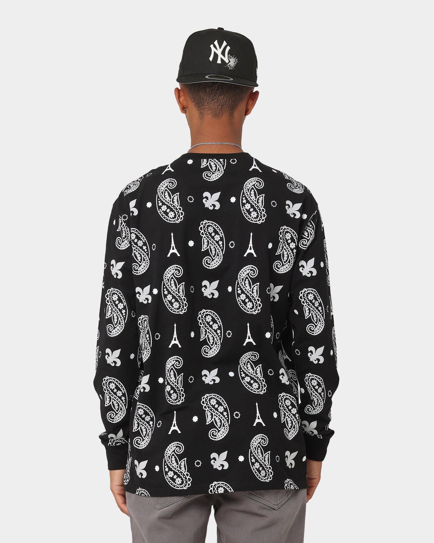 Carr√© Big Bandana Oversized T-Shirt Black