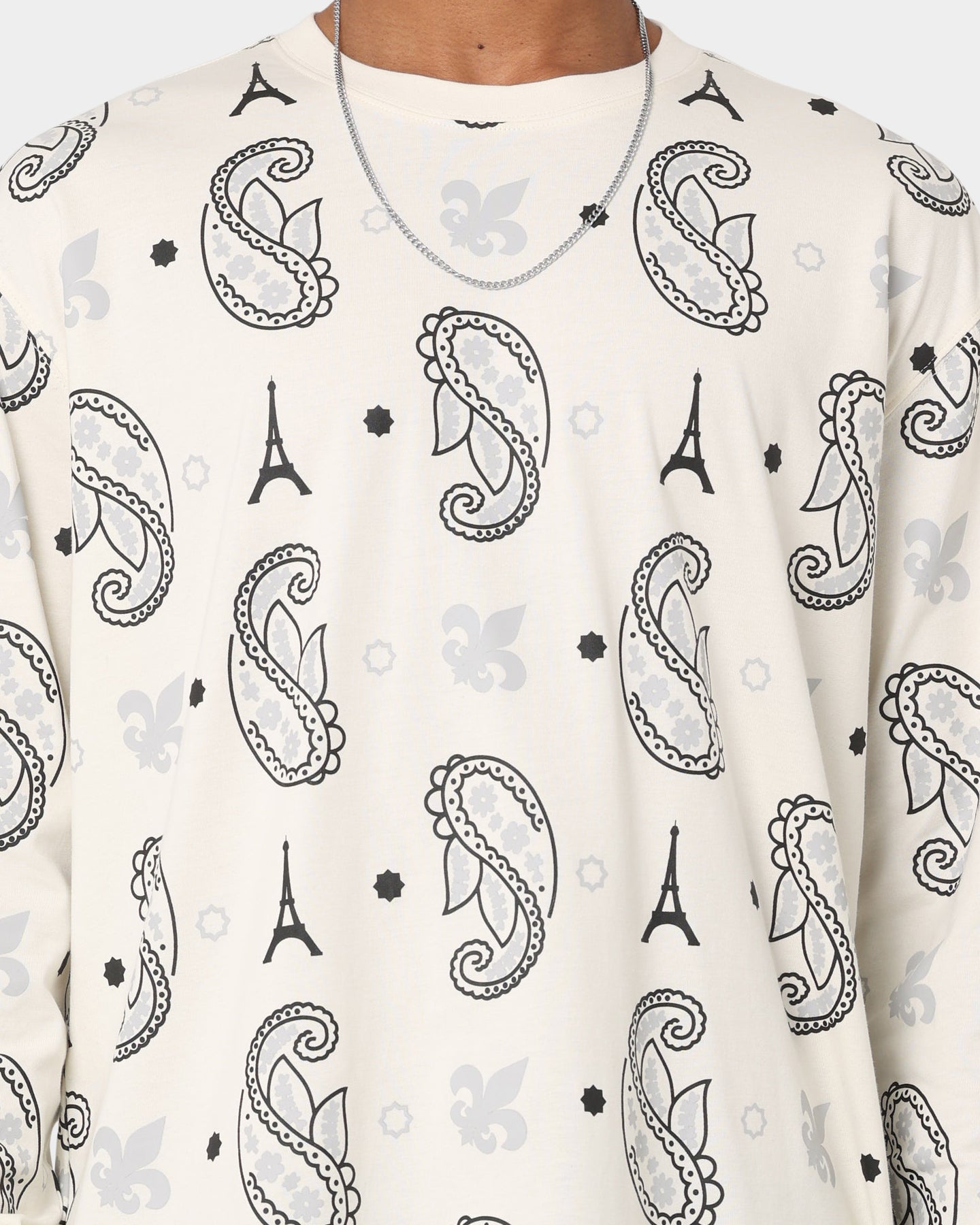 Carr√© Big Bandana Oversized T-Shirt Off White