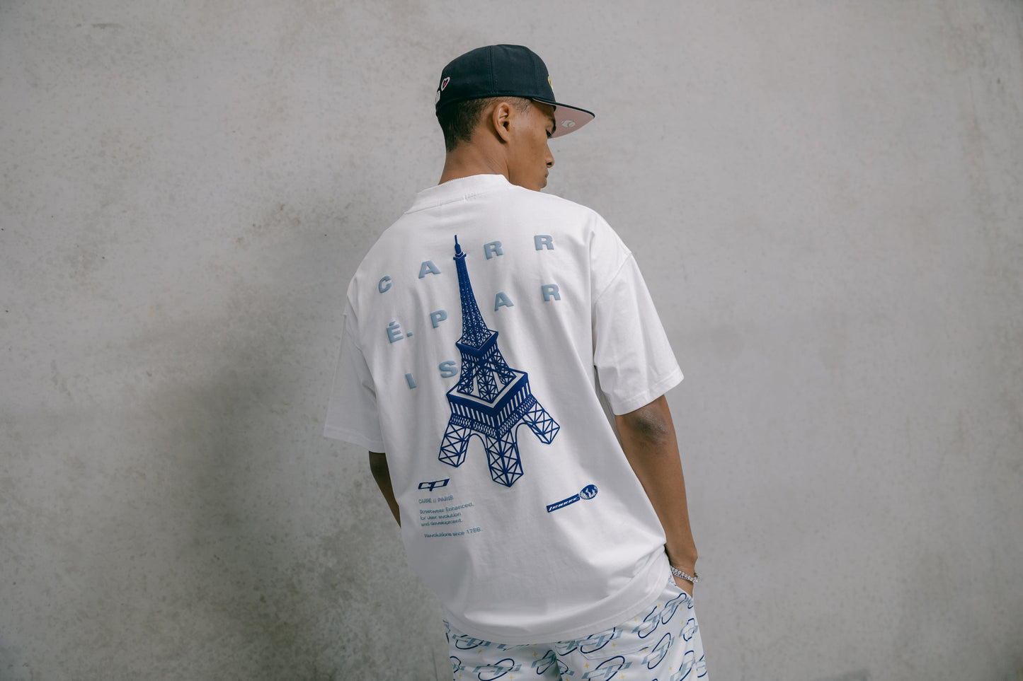 Carr√© Enhanced Oversized T-Shirt White