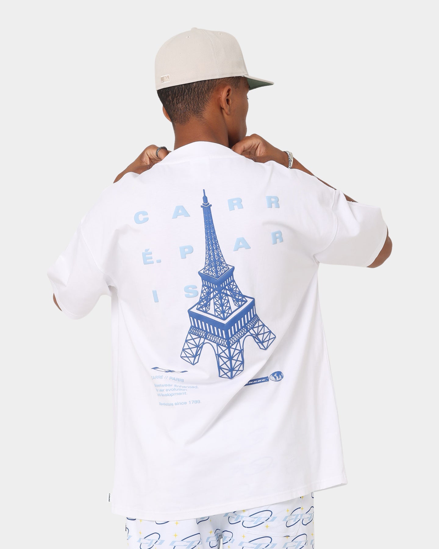 Carr√© Enhanced Oversized T-Shirt White