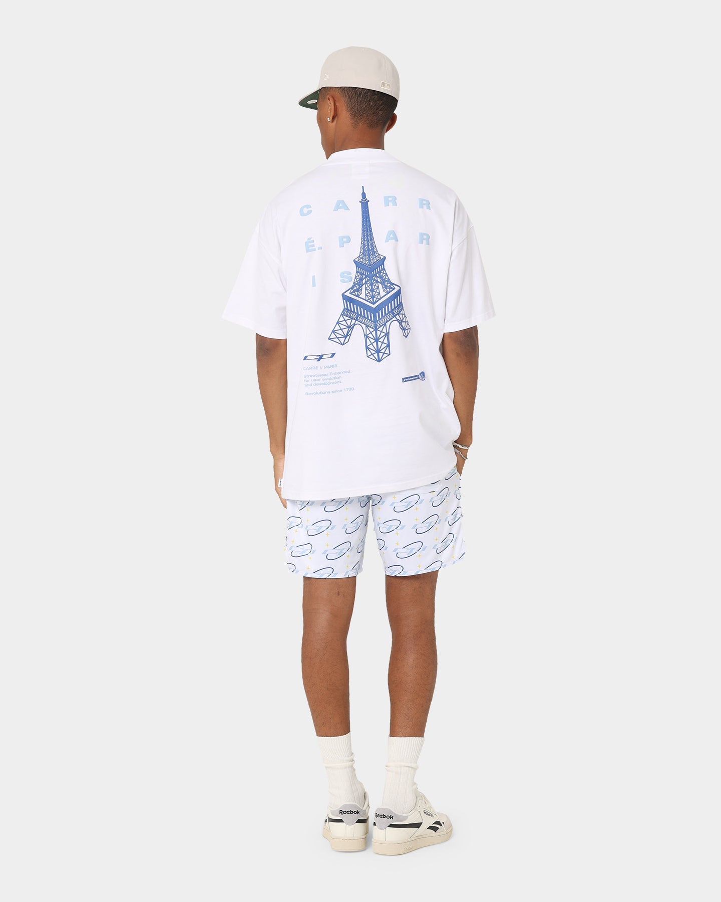 Carr√© Enhanced Oversized T-Shirt White