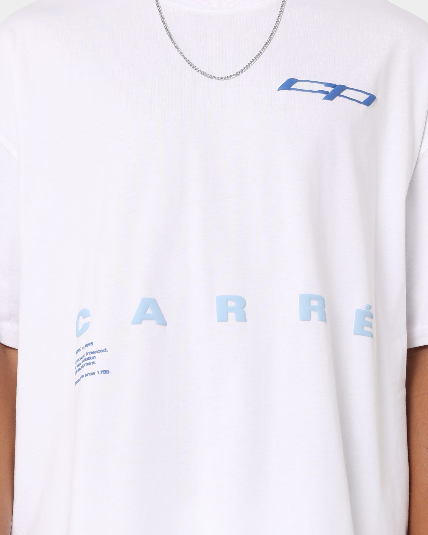 Carr√© Enhanced Oversized T-Shirt White