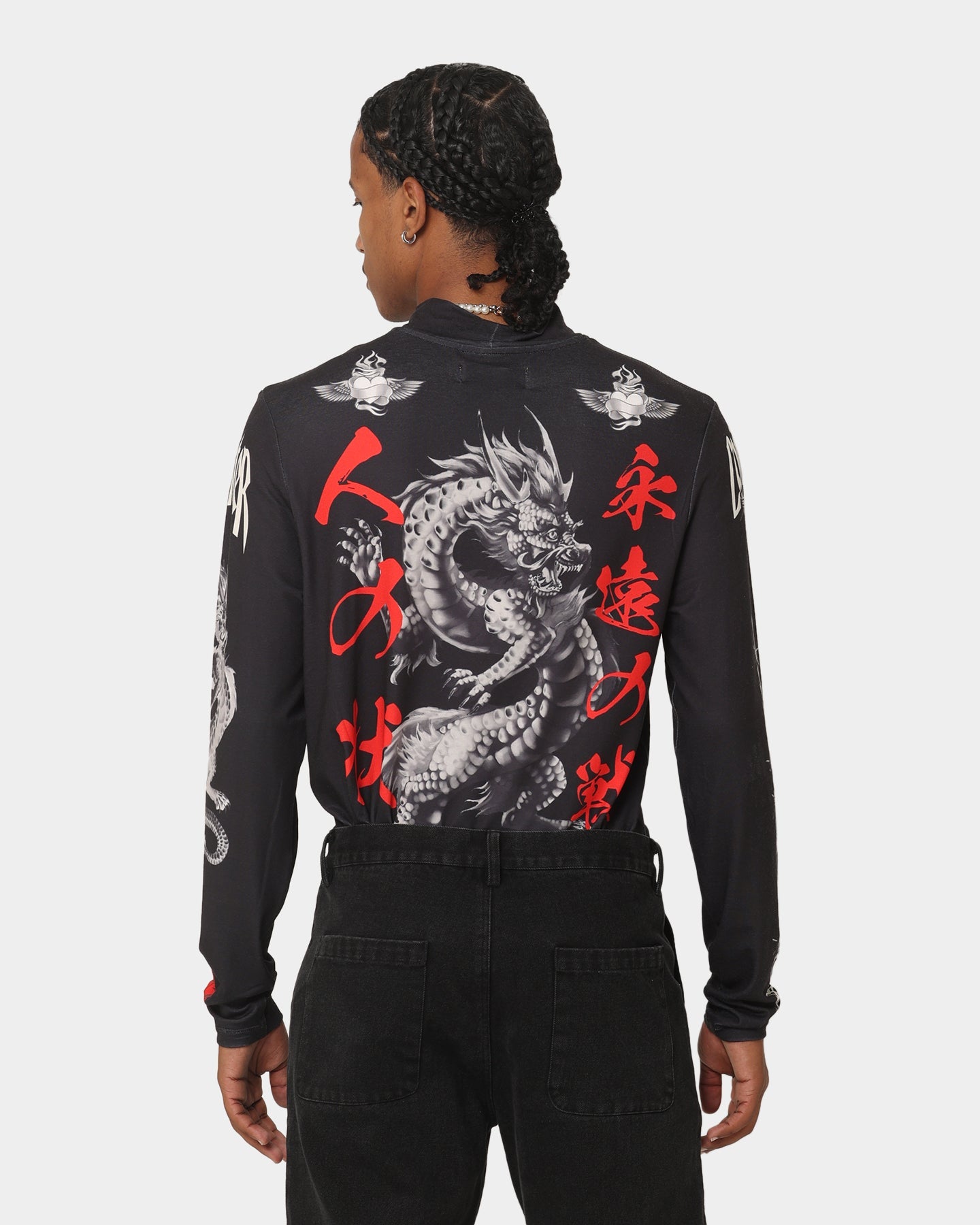 Loiter Drago Long Sleeve T-Shirt Black