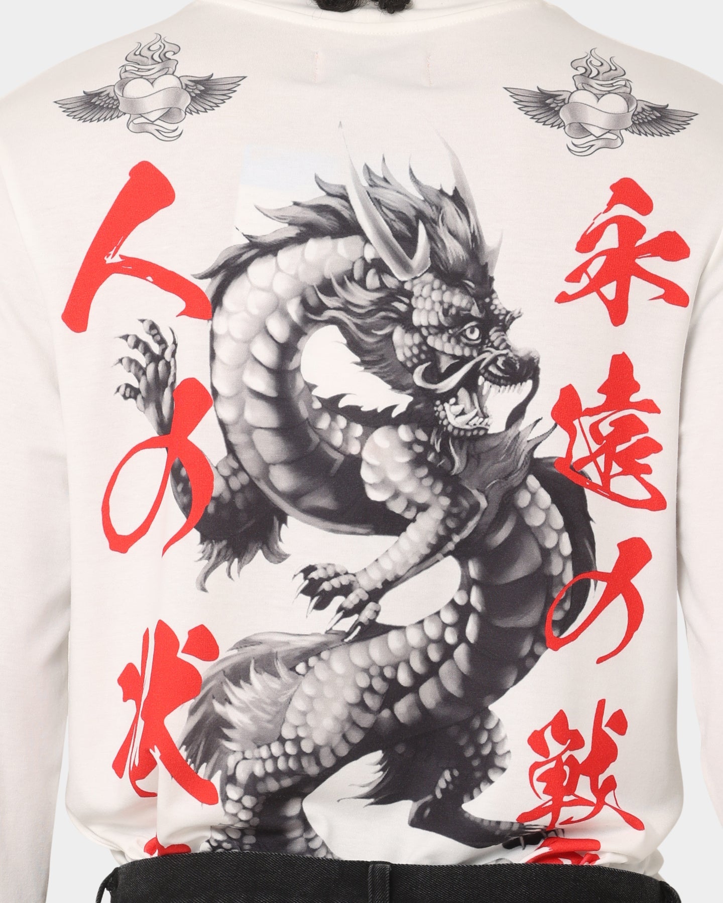 Loiter Drago Long Sleeve T-Shirt Off White