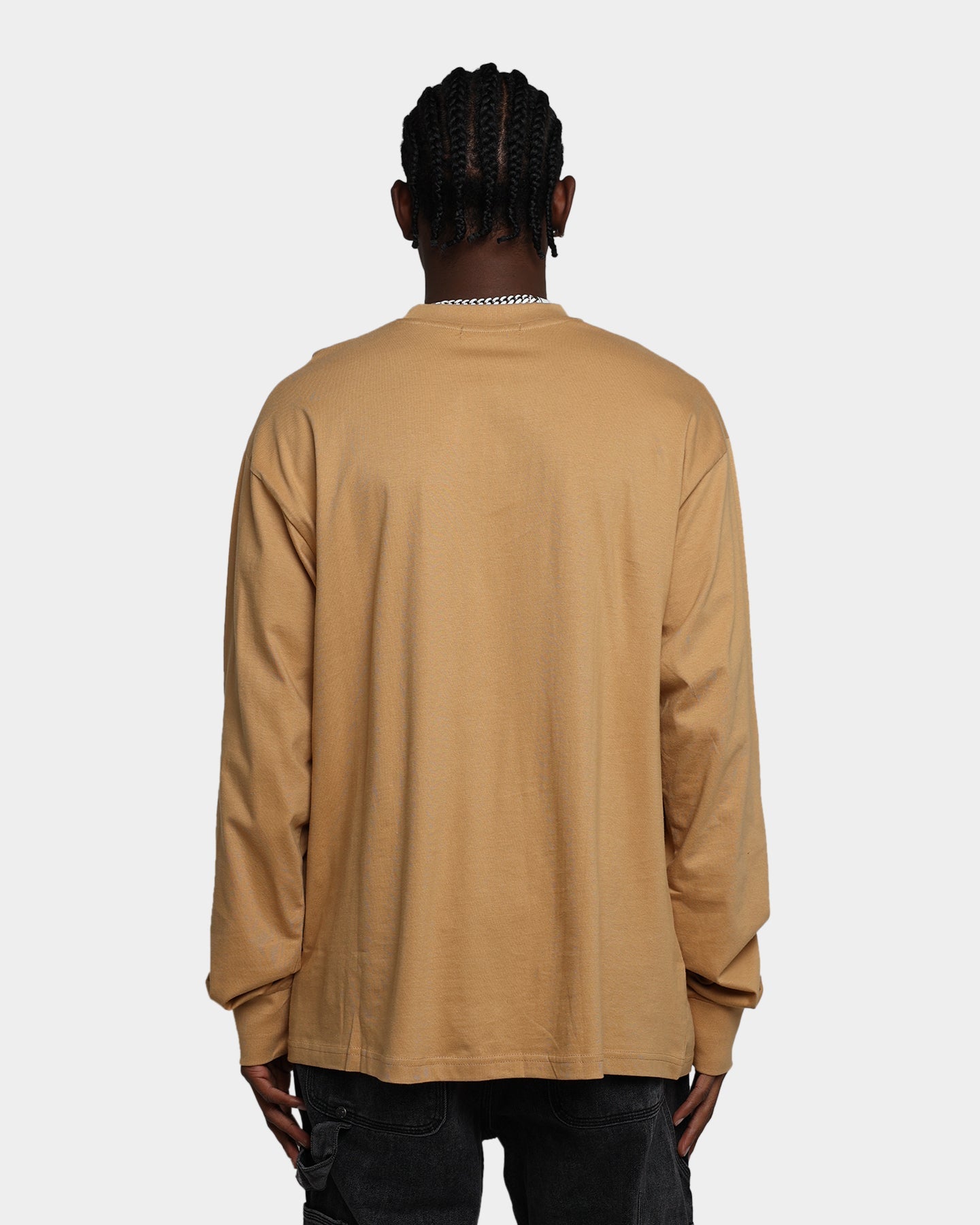 MNML Every Day Long Sleeve T-Shirt Khaki