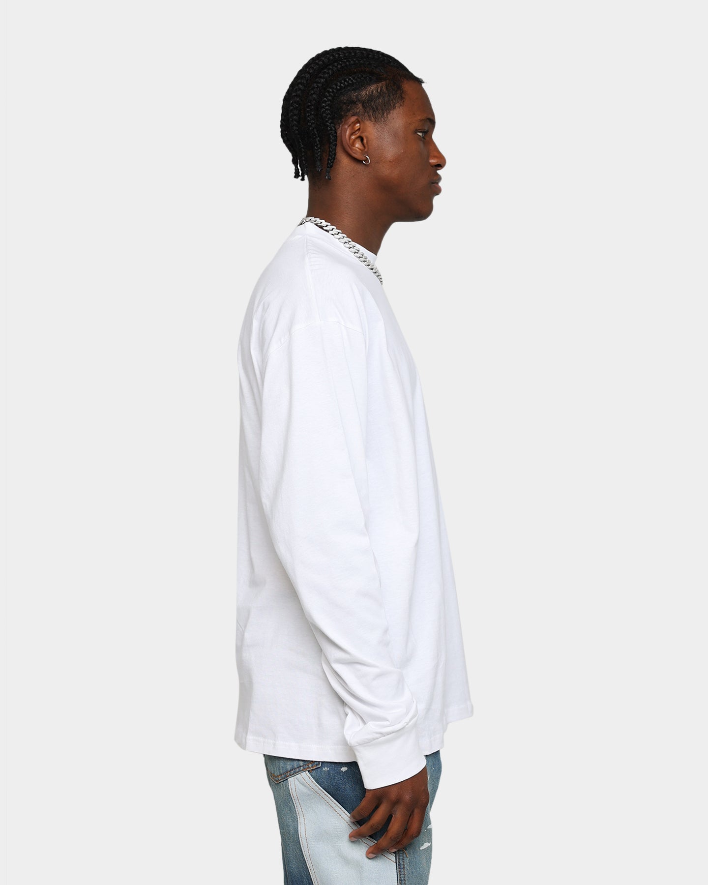 MNML Every Day II Long Sleeve T-Shirt White
