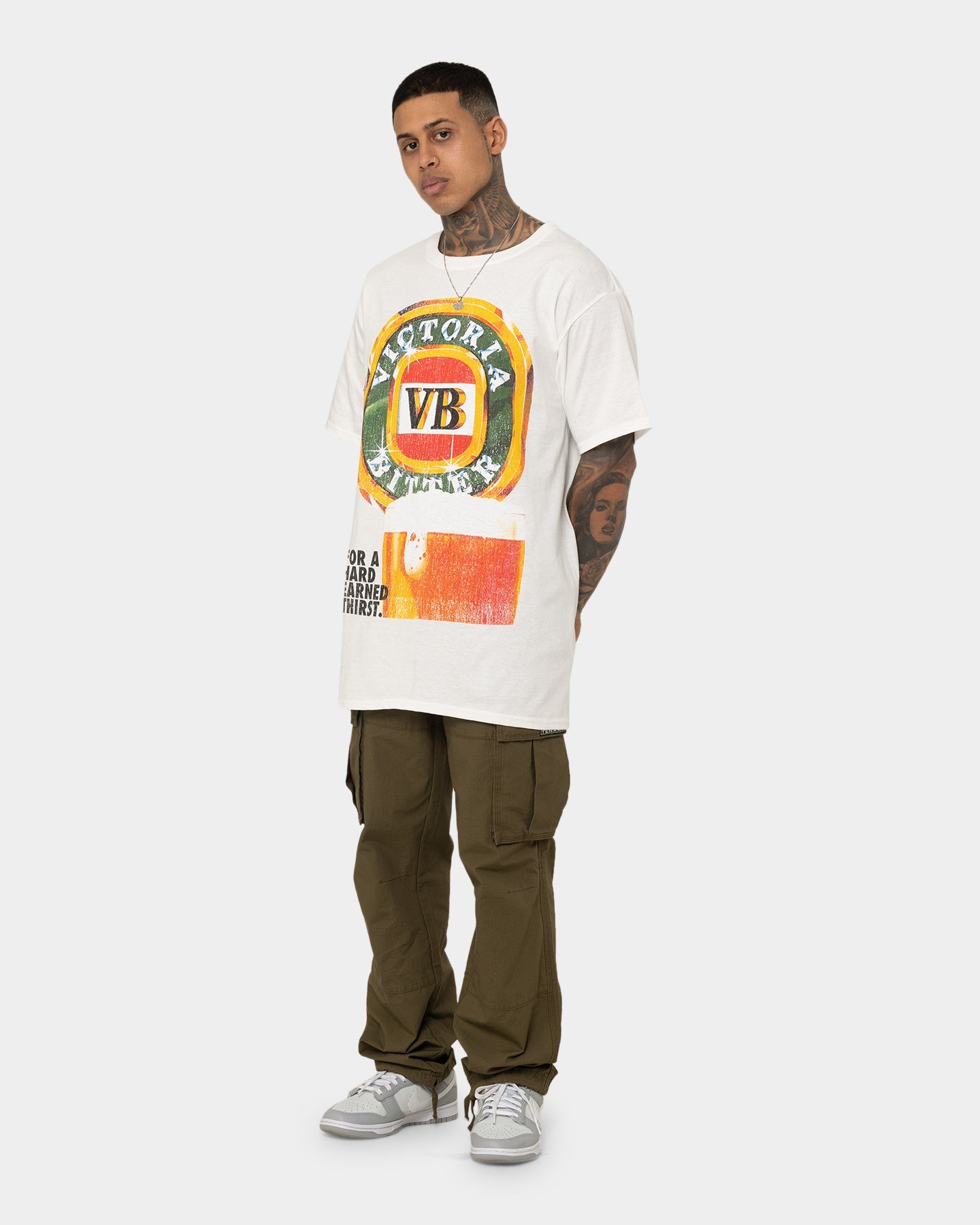 Goat Crew X VB VB Logo T-Shirt White