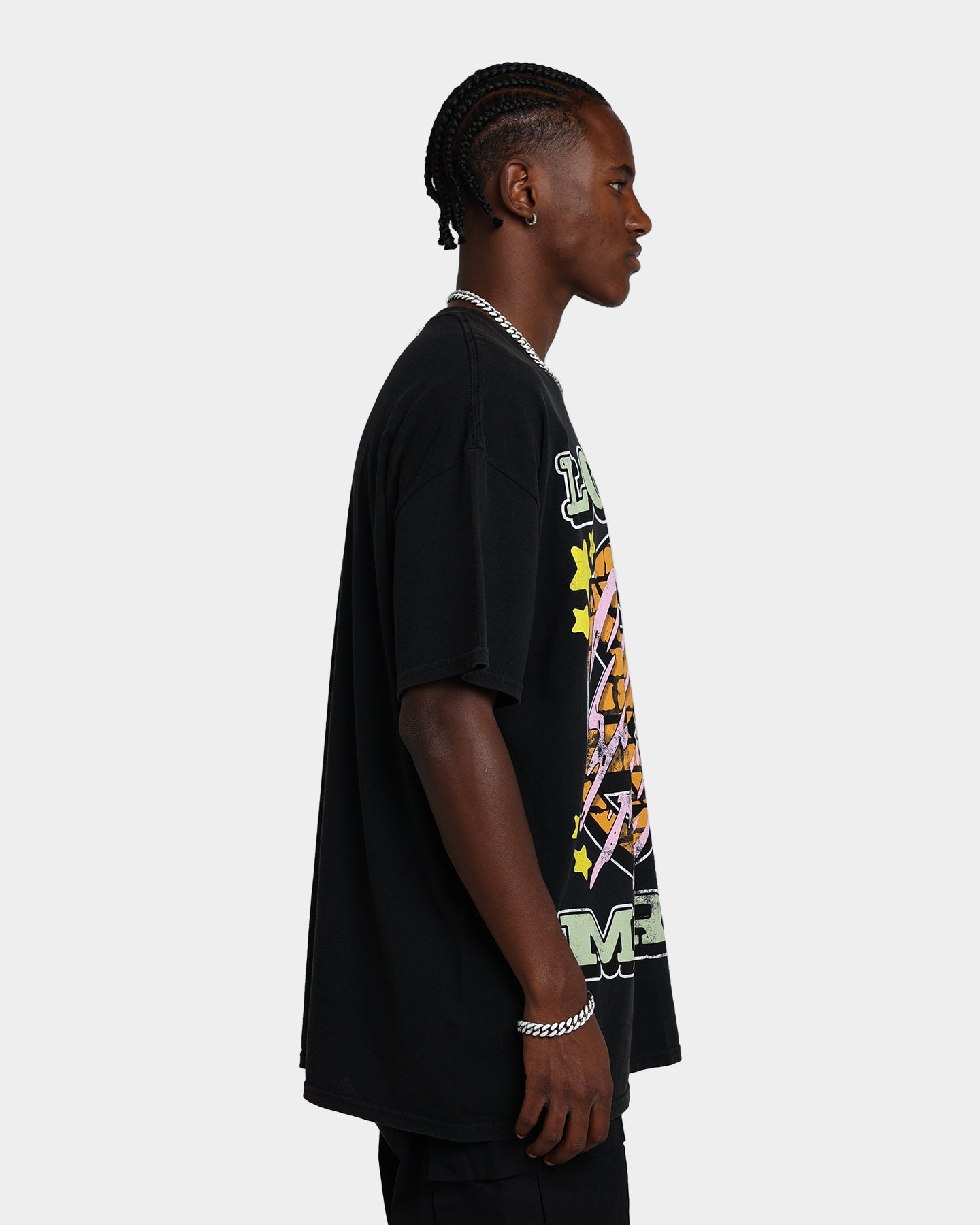 Goat Crew Love More T-Shirt Black Wash