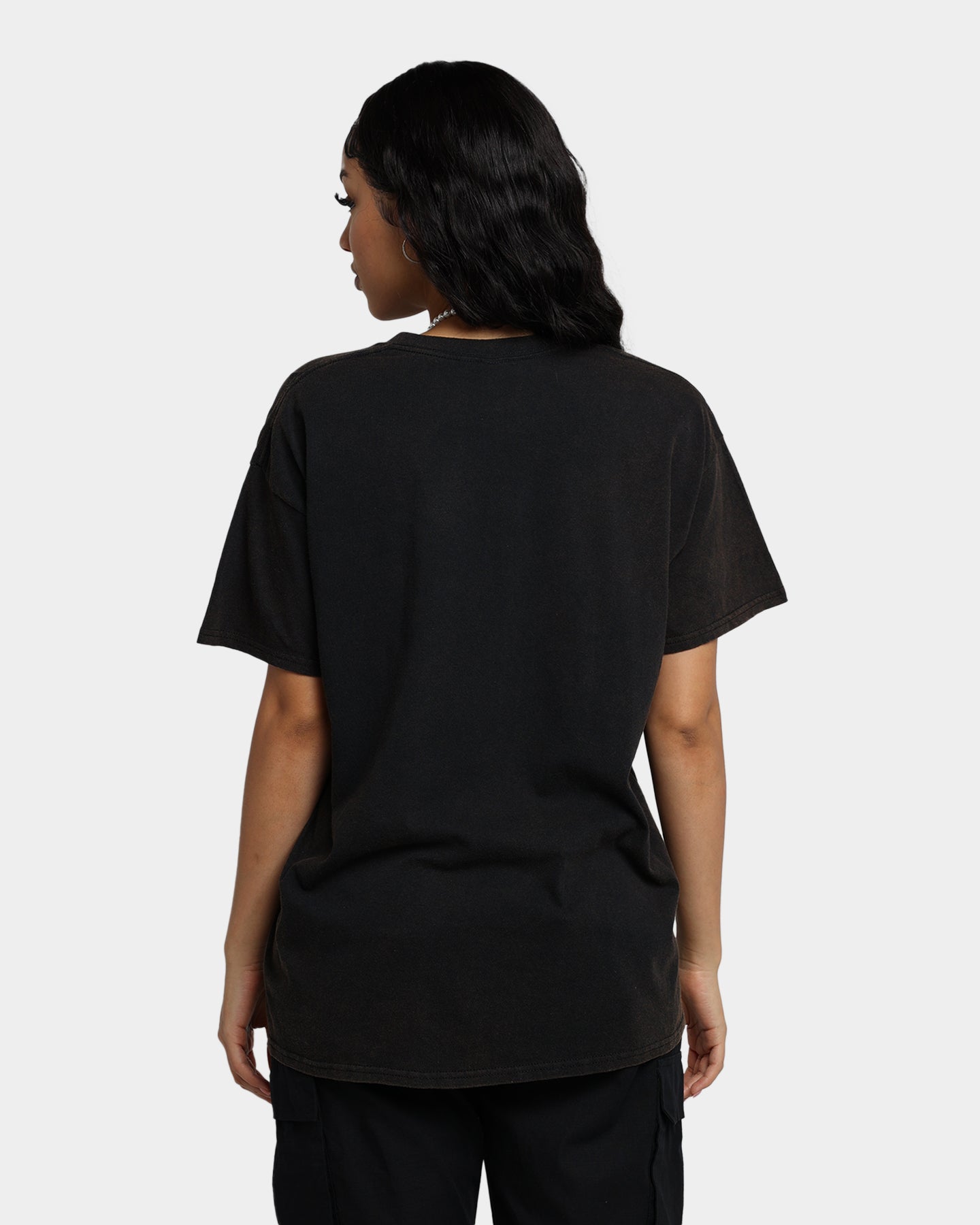 Goat Crew Love More T-Shirt Black Wash Style001