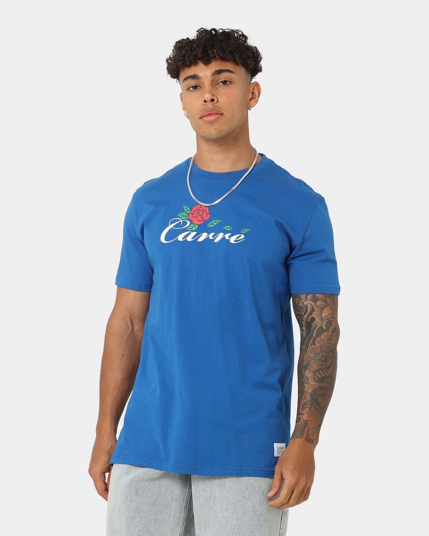 Carr√© LA Rose T-Shirt Blue
