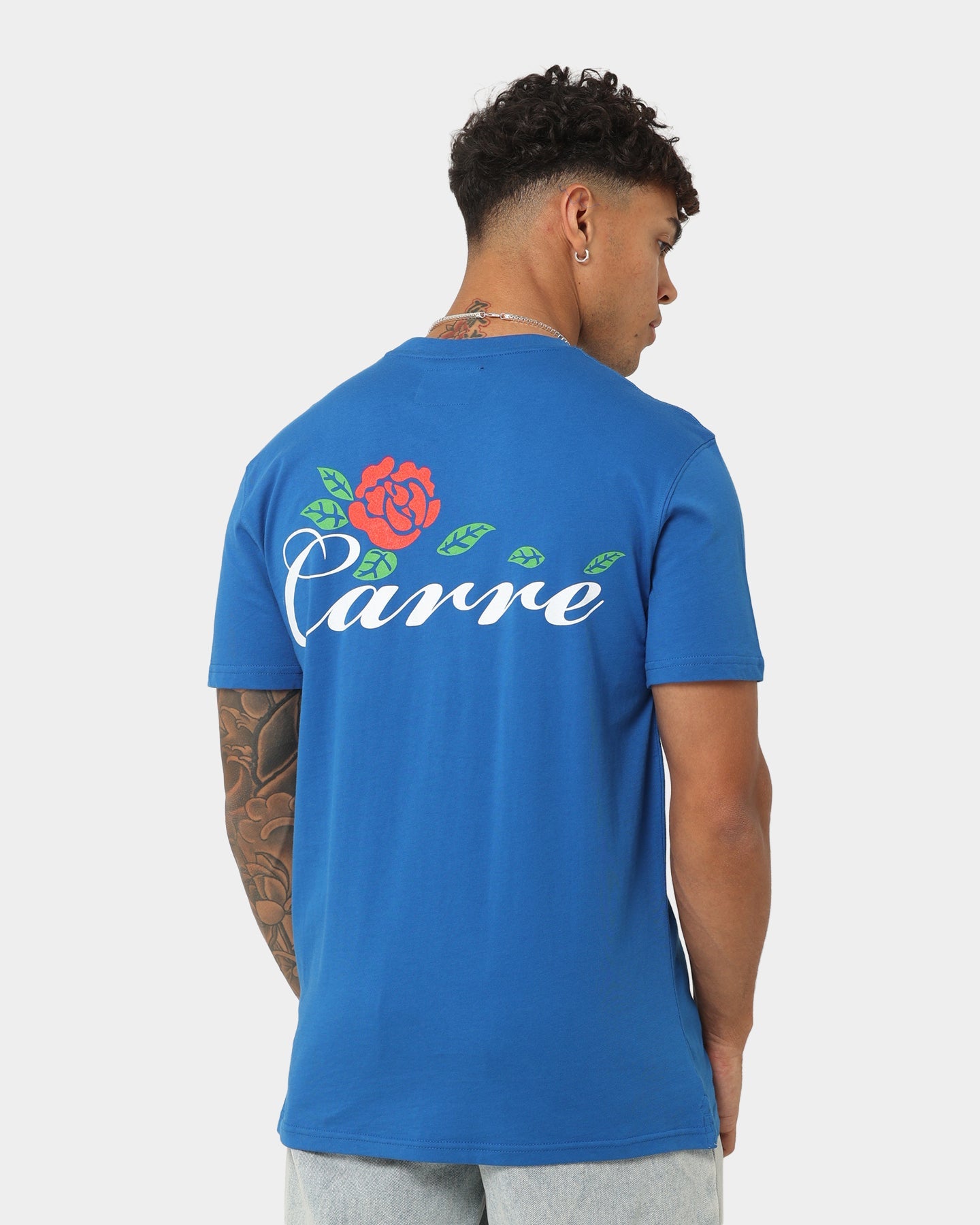 Carr√© LA Rose T-Shirt Blue
