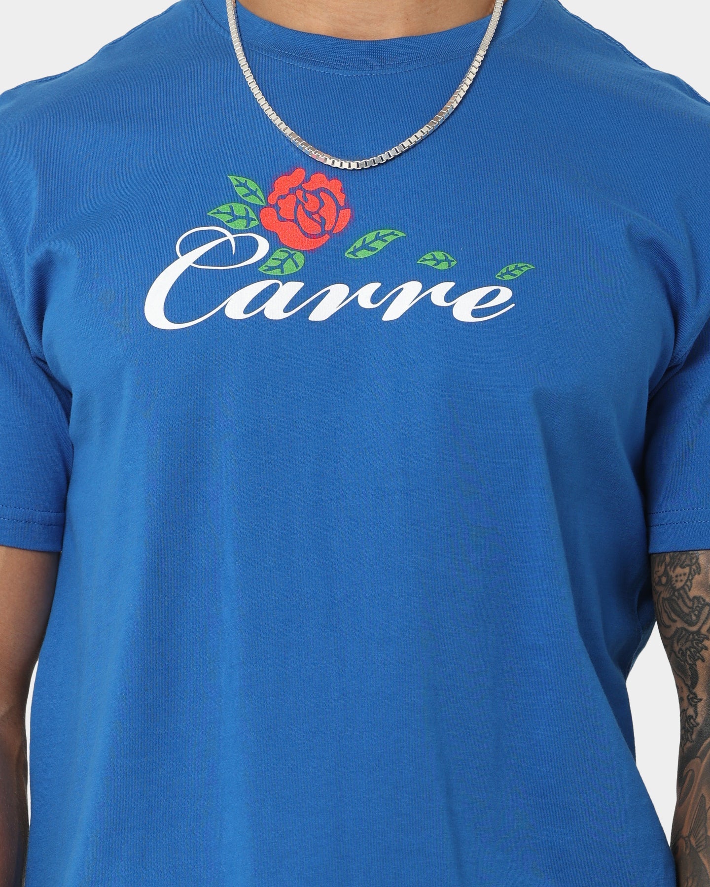 Carr√© LA Rose T-Shirt Blue