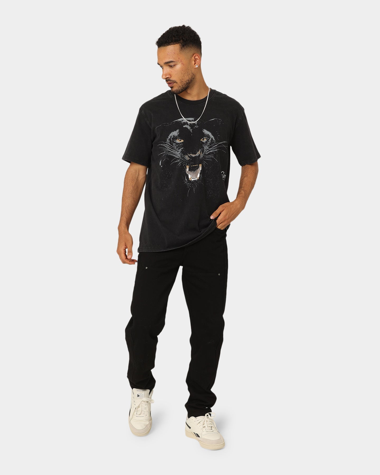 Carr√© Panther T-Shirt Vintage Black