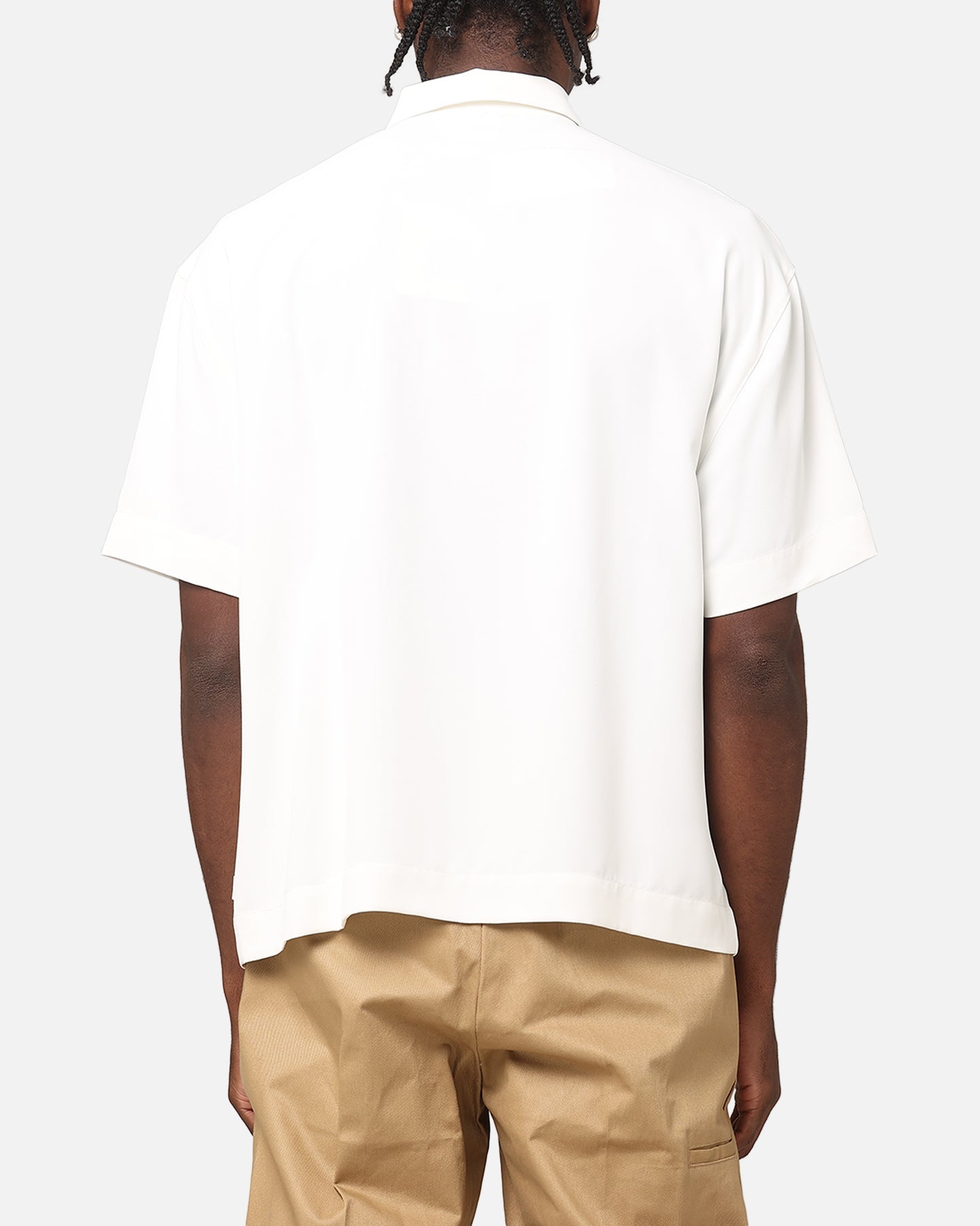 Carr√© Exceptional Pocket Oversized Shirt Off White