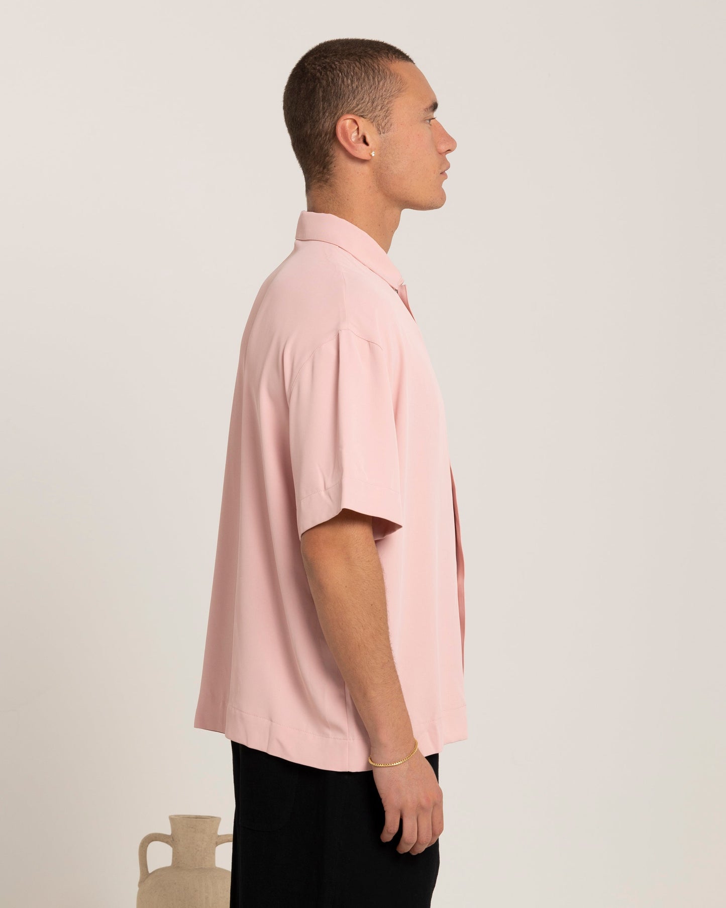 Carr√© Exceptional Pocket Oversized Shirt Pink