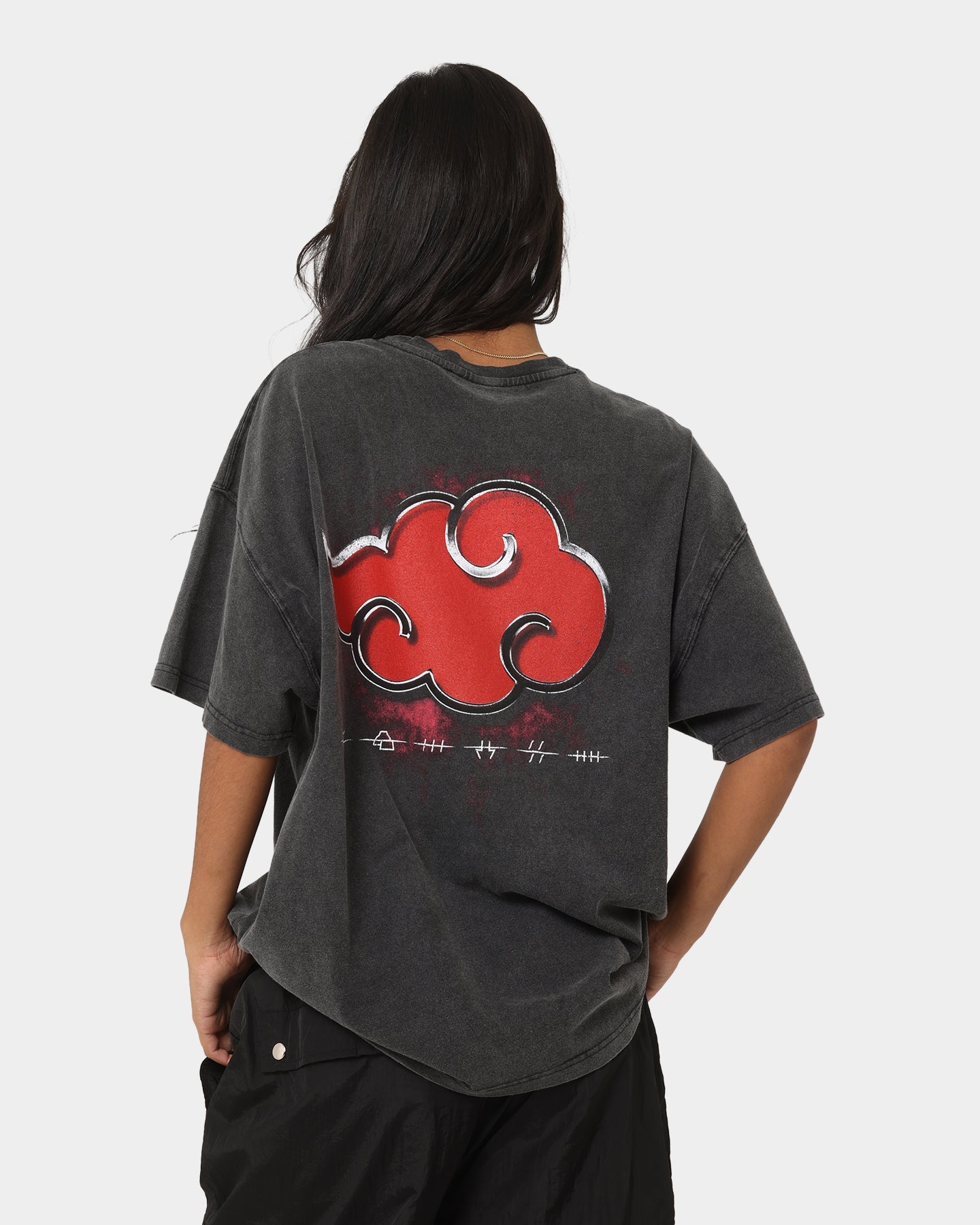 Goat Crew X Naruto Akatsuki Organic Heavyweight Vintage T-Shirt Vintage Black Style001