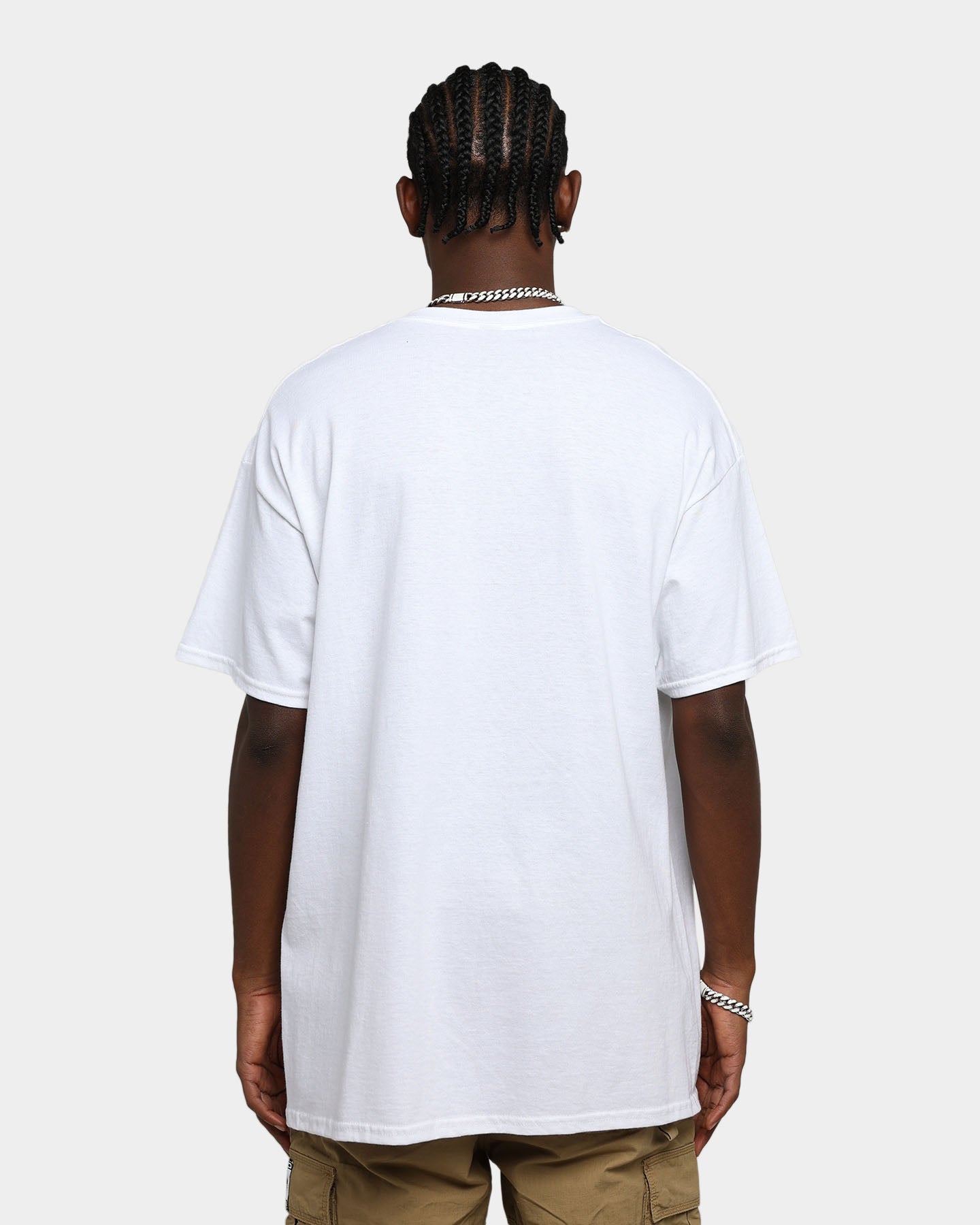 Goat Crew Flaming Racer T-Shirt White