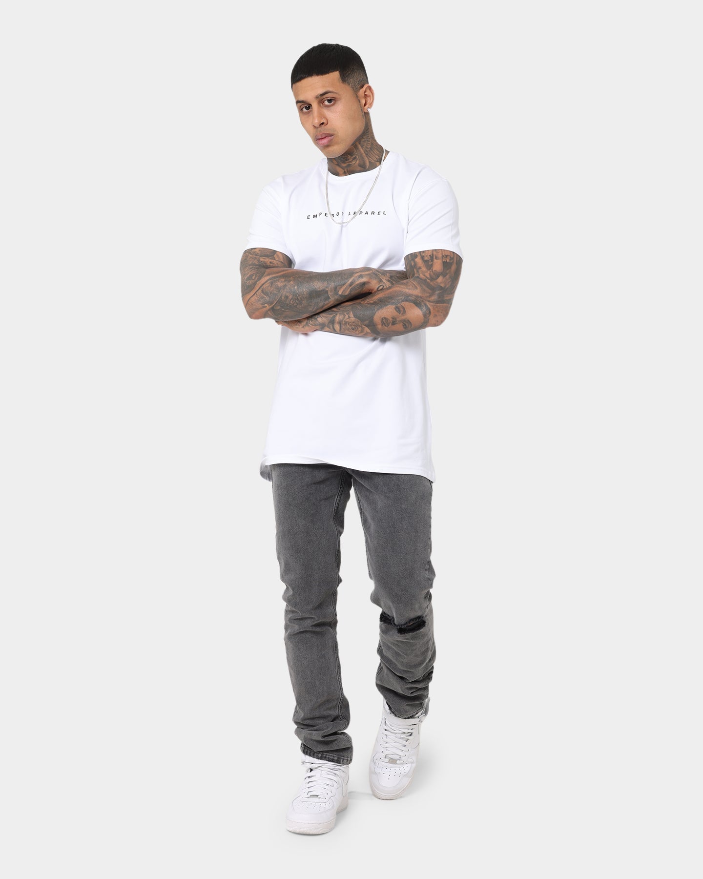 Emperor Apparel Capitano Hustle T-Shirt White