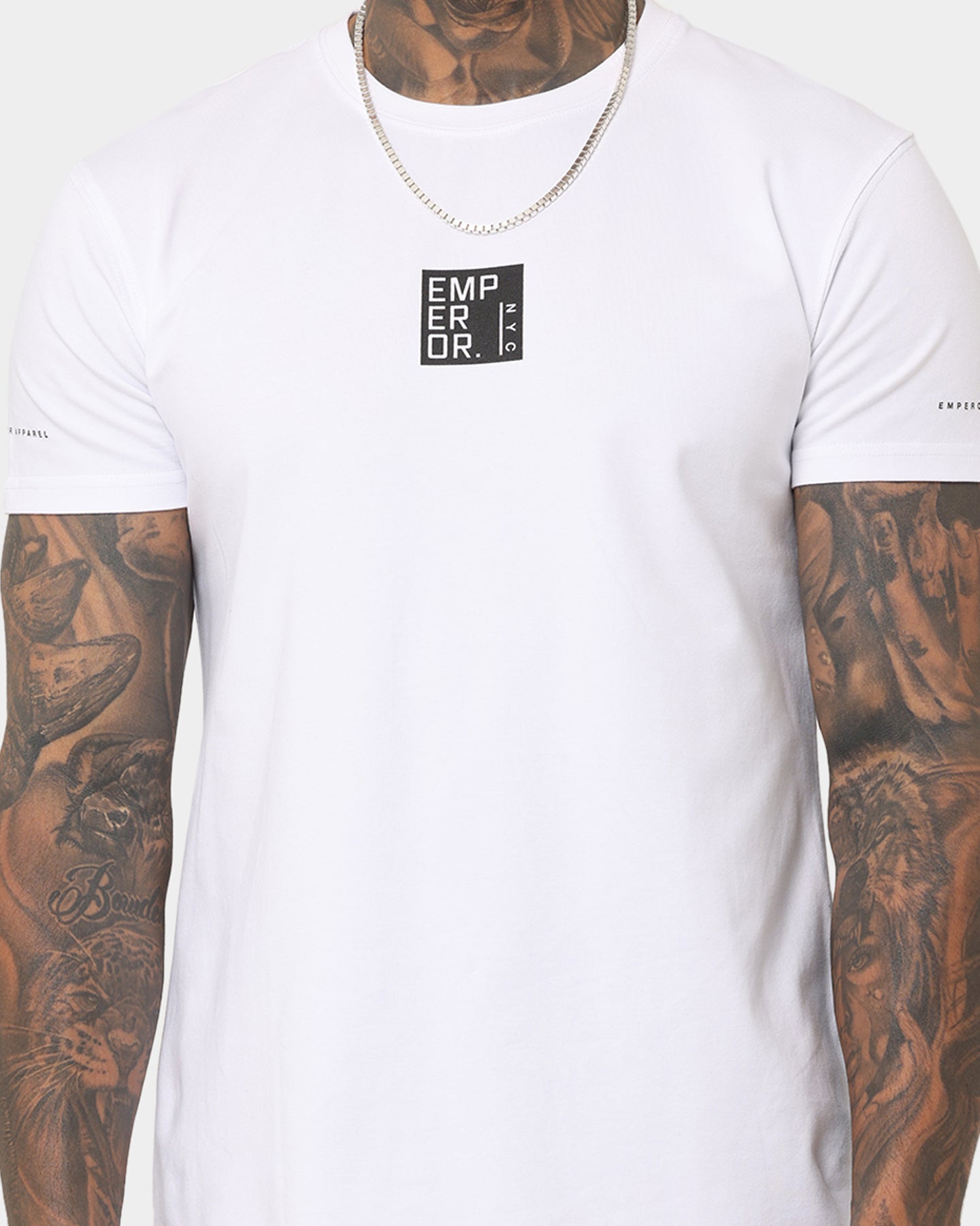 Emperor Apparel Cubics After Dark T-Shirt White