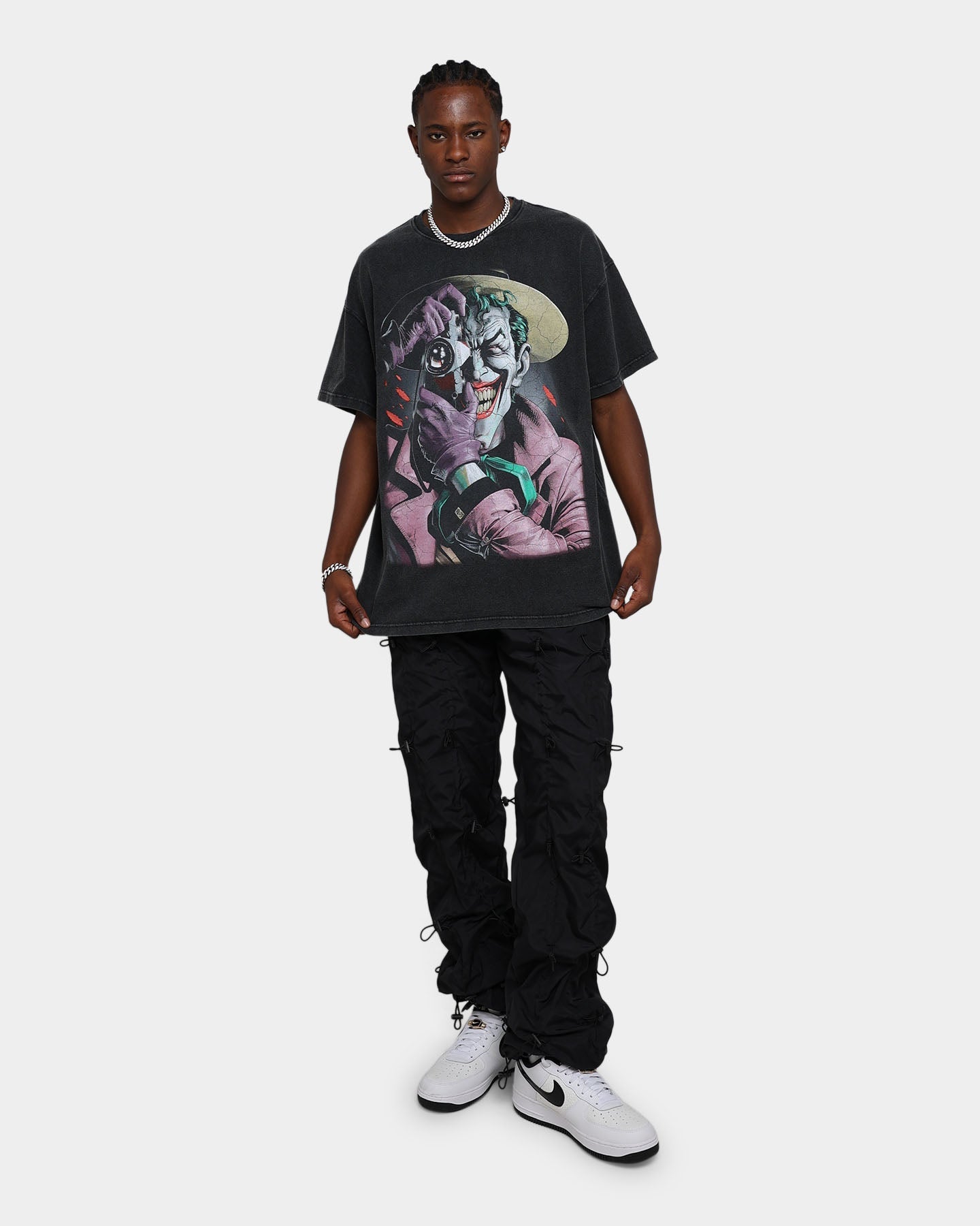 Goat Crew X DC Batman The Killing Joke  Vintage T-Shirt Black Wash