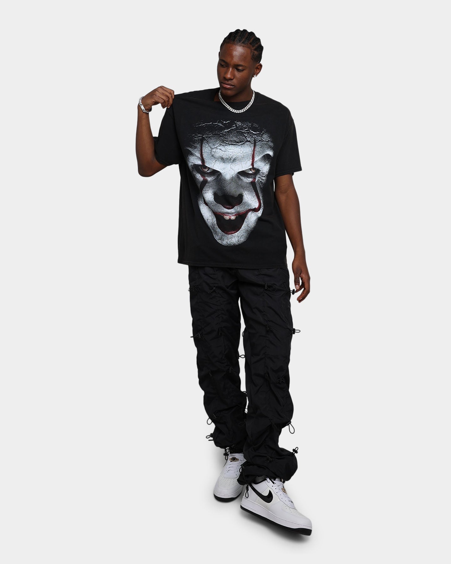American Thrift X IT Pennywise Vintage T-Shirt Black Wash