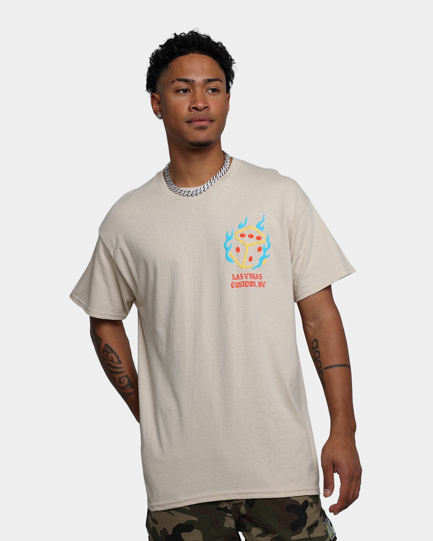 Goat Crew West Coast Customs T-Shirt Sand